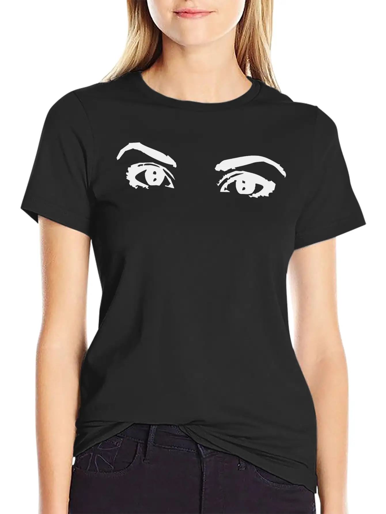 Eyes Unisex Casual T-Shirt – Clean Design For Daily Comfort