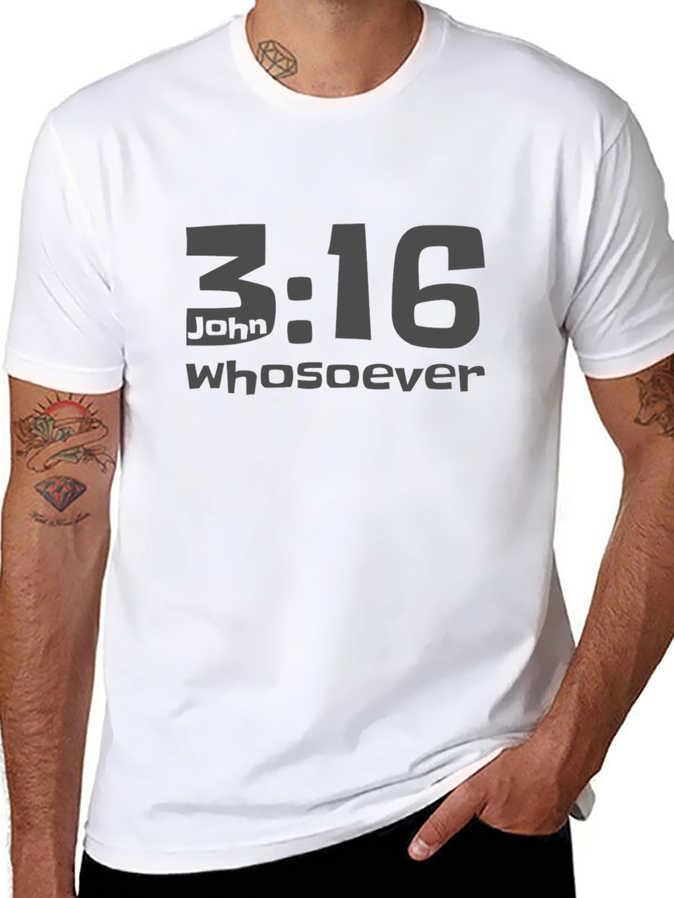 John 3:16 T-Shirt - Faith Inspired Graphic Tee