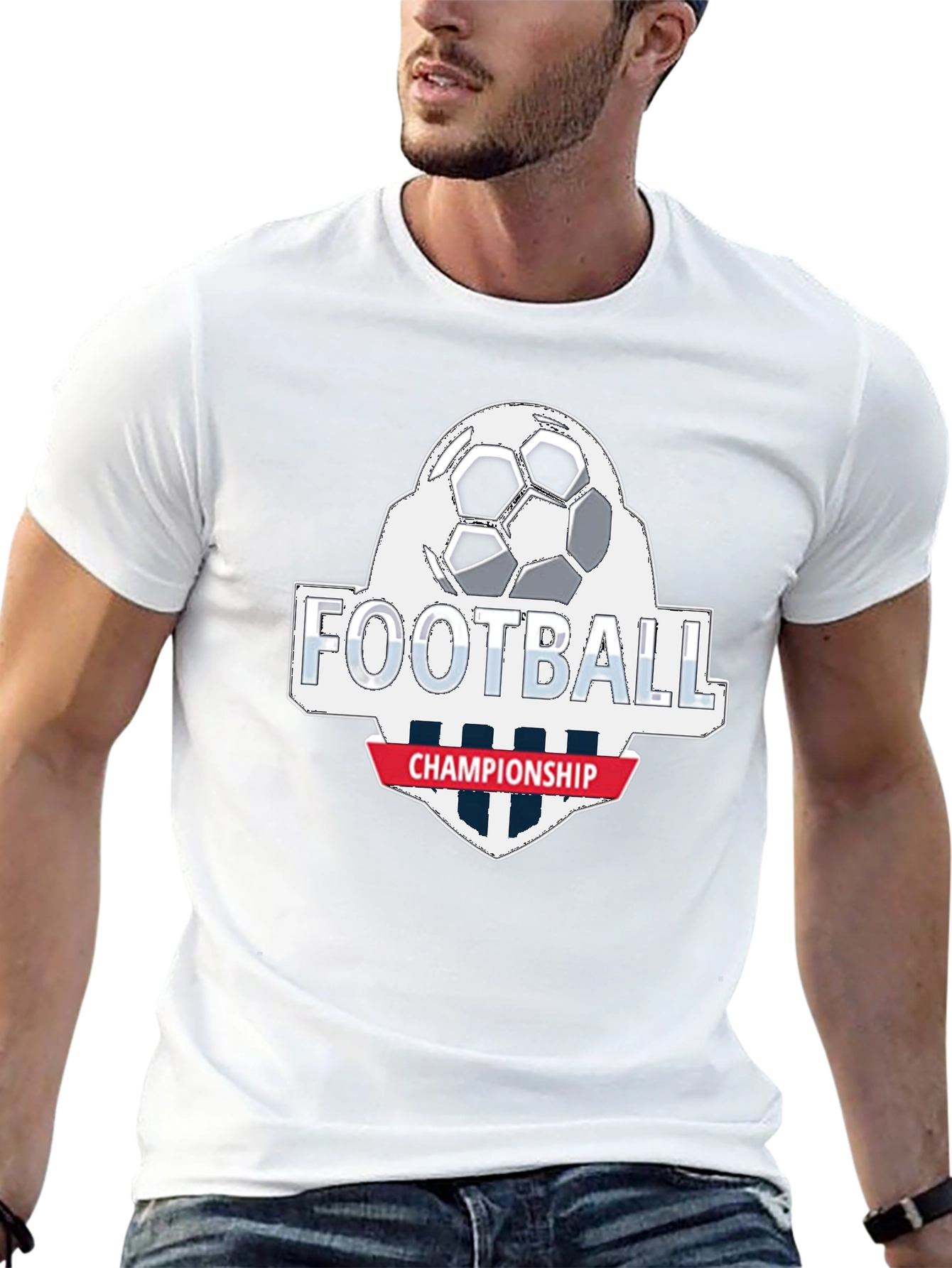 Football Championship Graphic T-Shirt