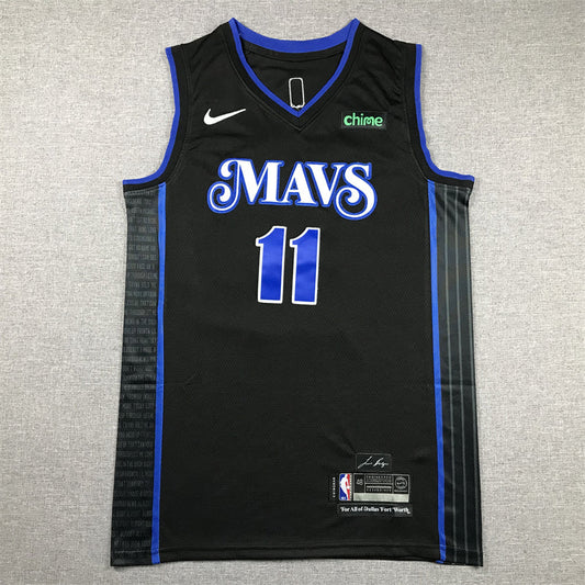 Men's Dallas Mavericks Kyrie Irving #11 Black 2023/24 Swingman Jerseys - City Edition