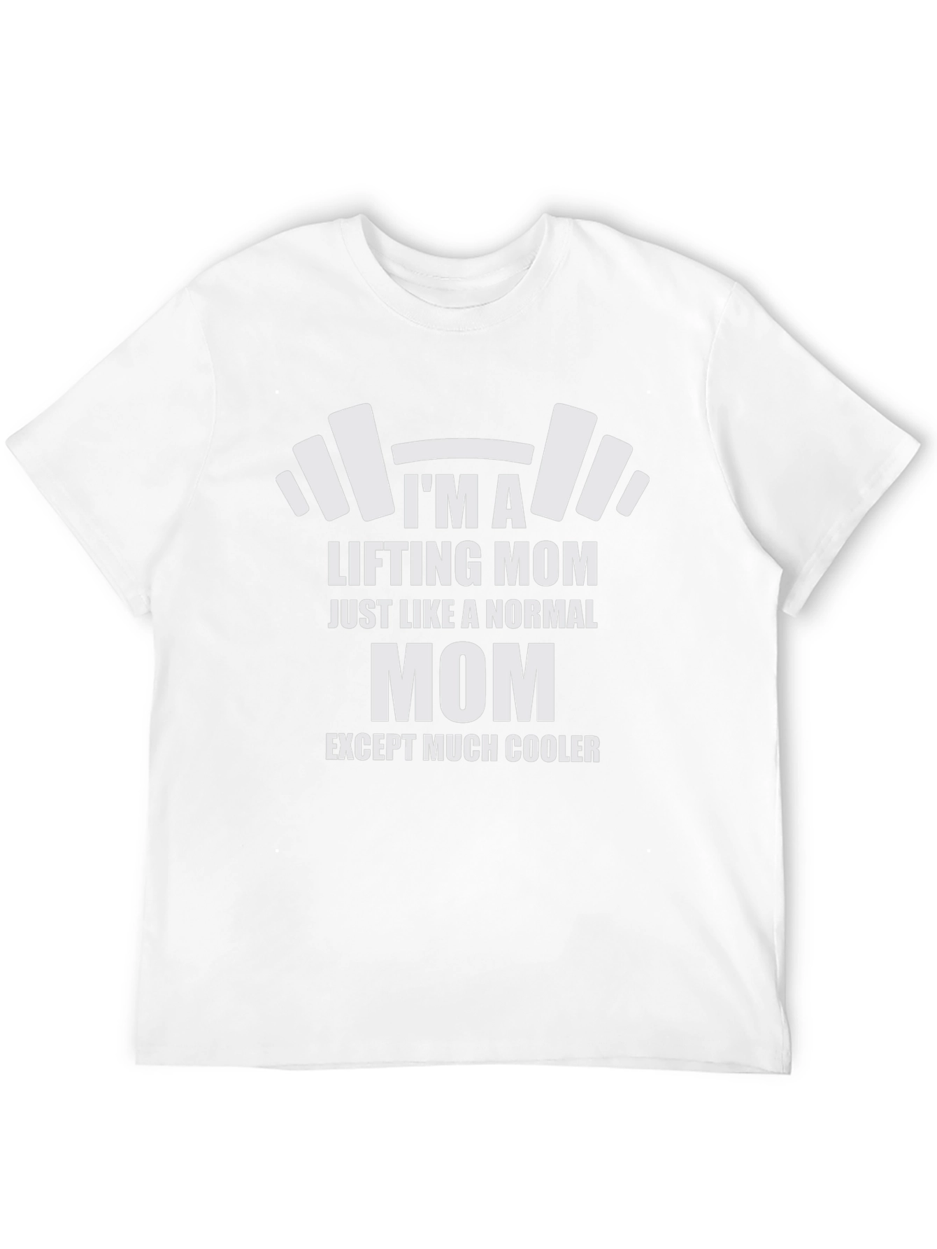 Lifting Mom Graphic Tee - Cool Mom Shirt