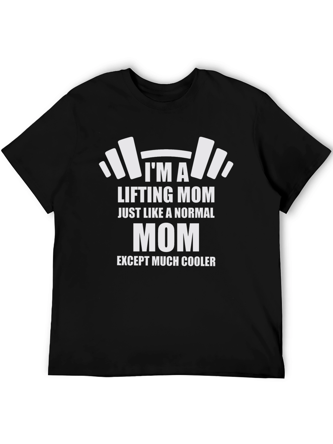 Lifting Mom Graphic Tee - Cool Mom Shirt