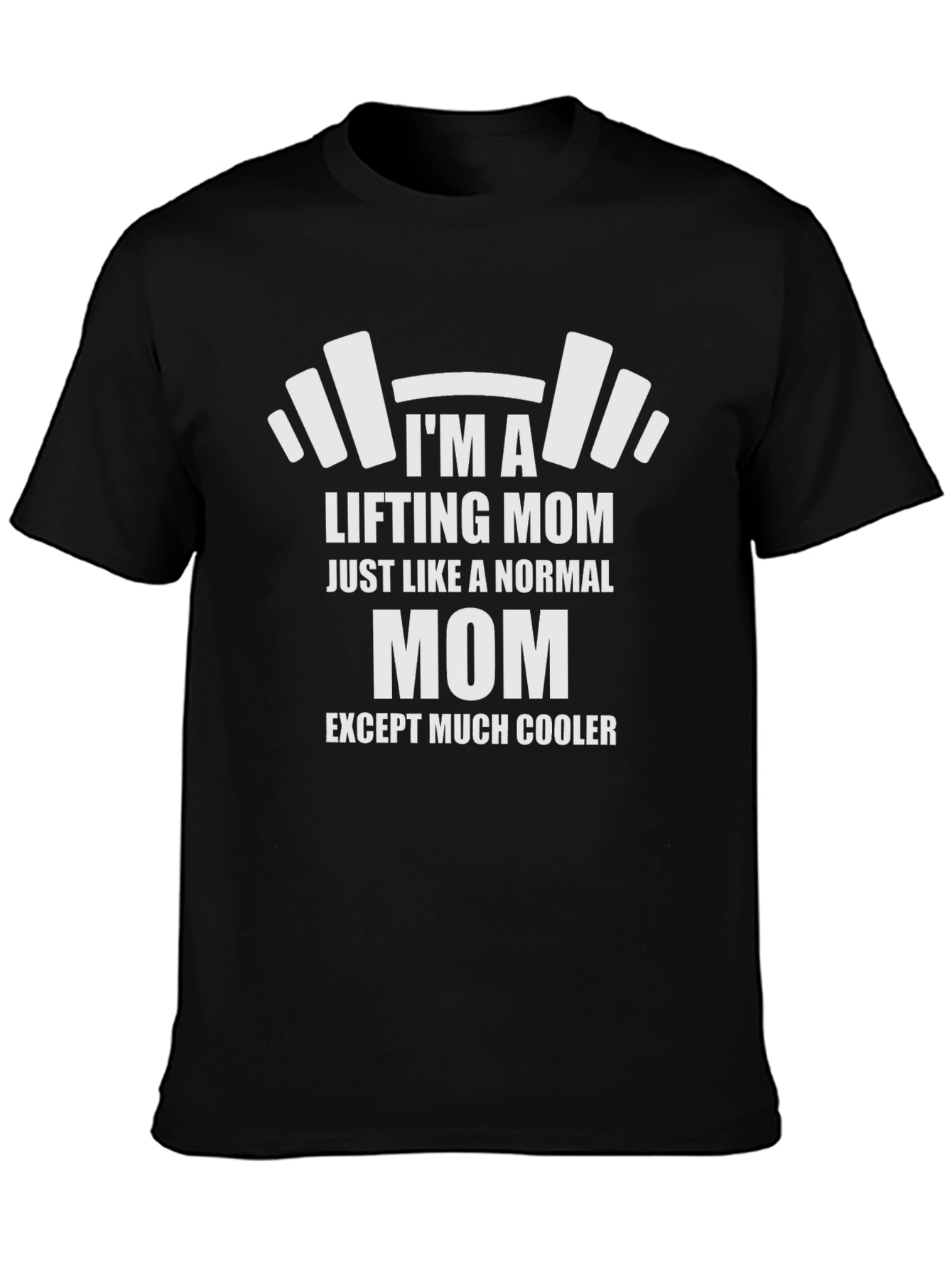 Lifting Mom Graphic Tee - Cool Mom Shirt