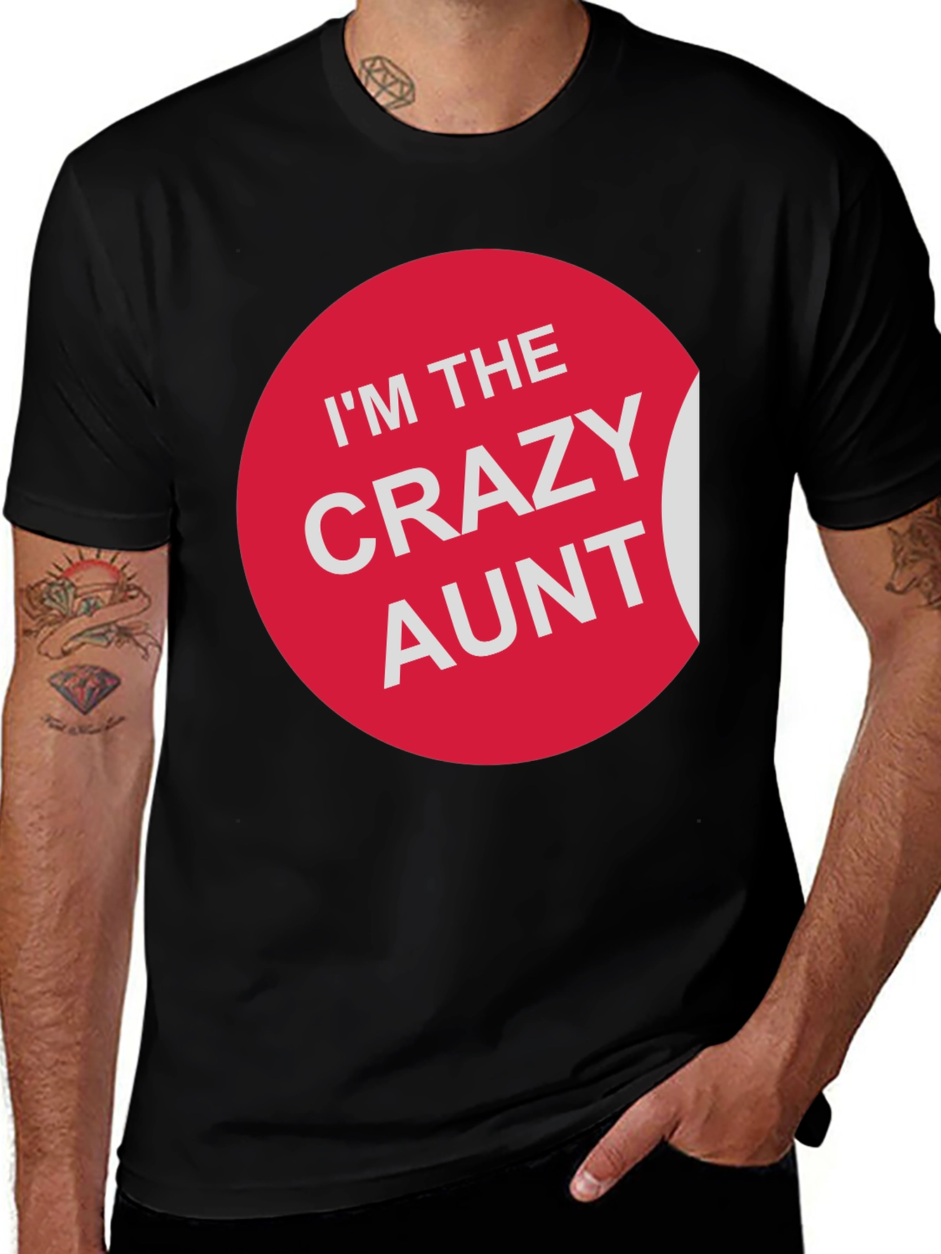 Im the Crazy Aunt Graphic Tee