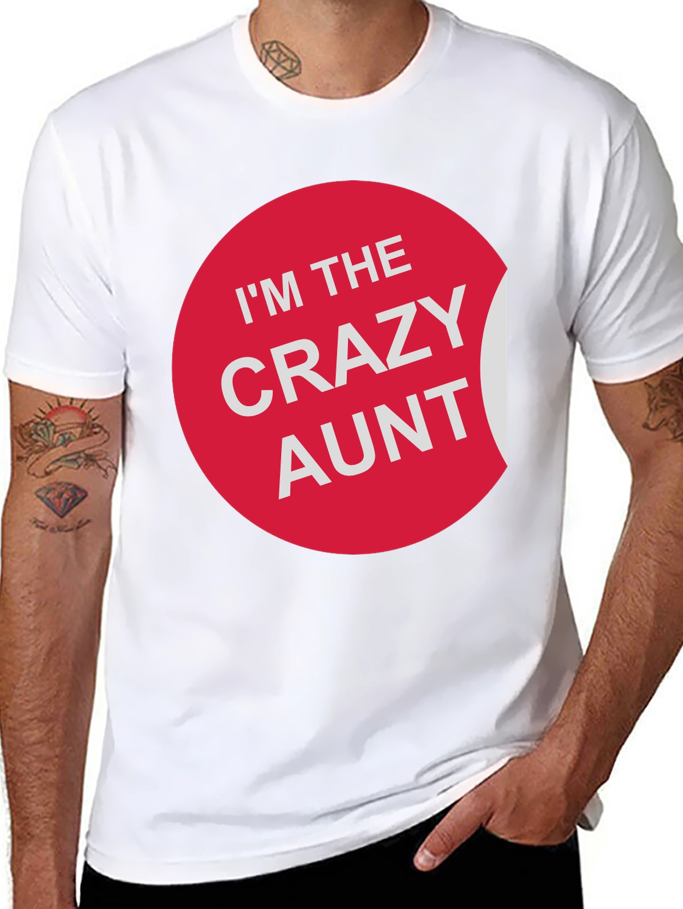 Im the Crazy Aunt Graphic Tee