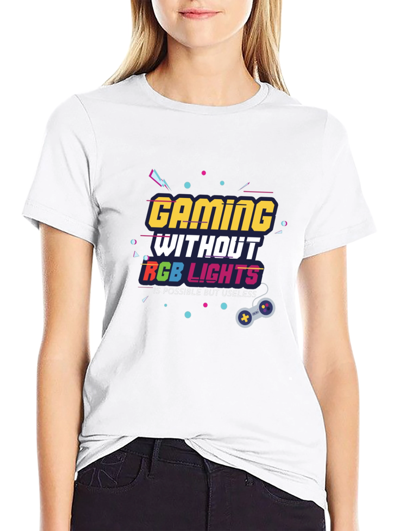 Gaming Without RGB Lights T-Shirt