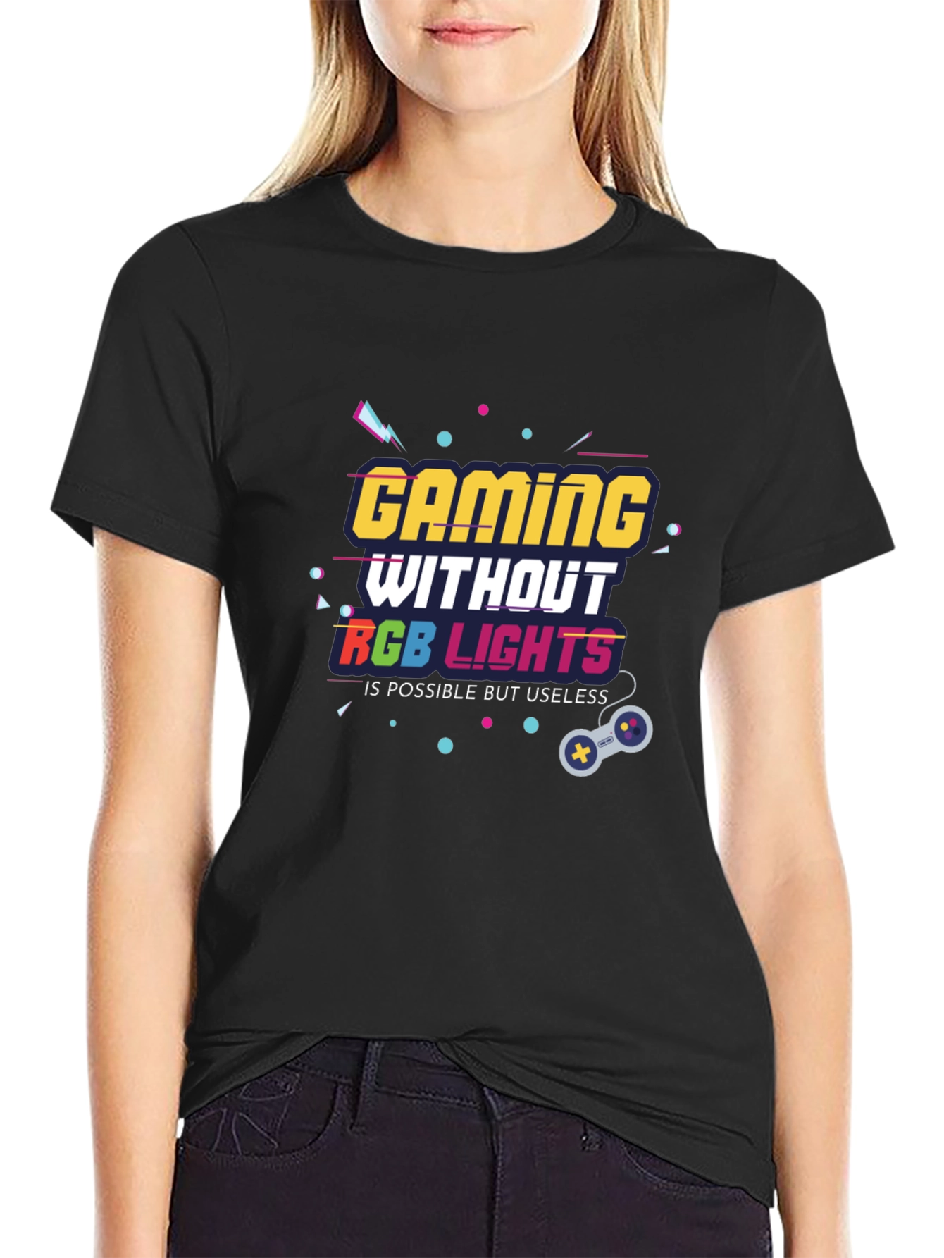 Gaming Without RGB Lights T-Shirt