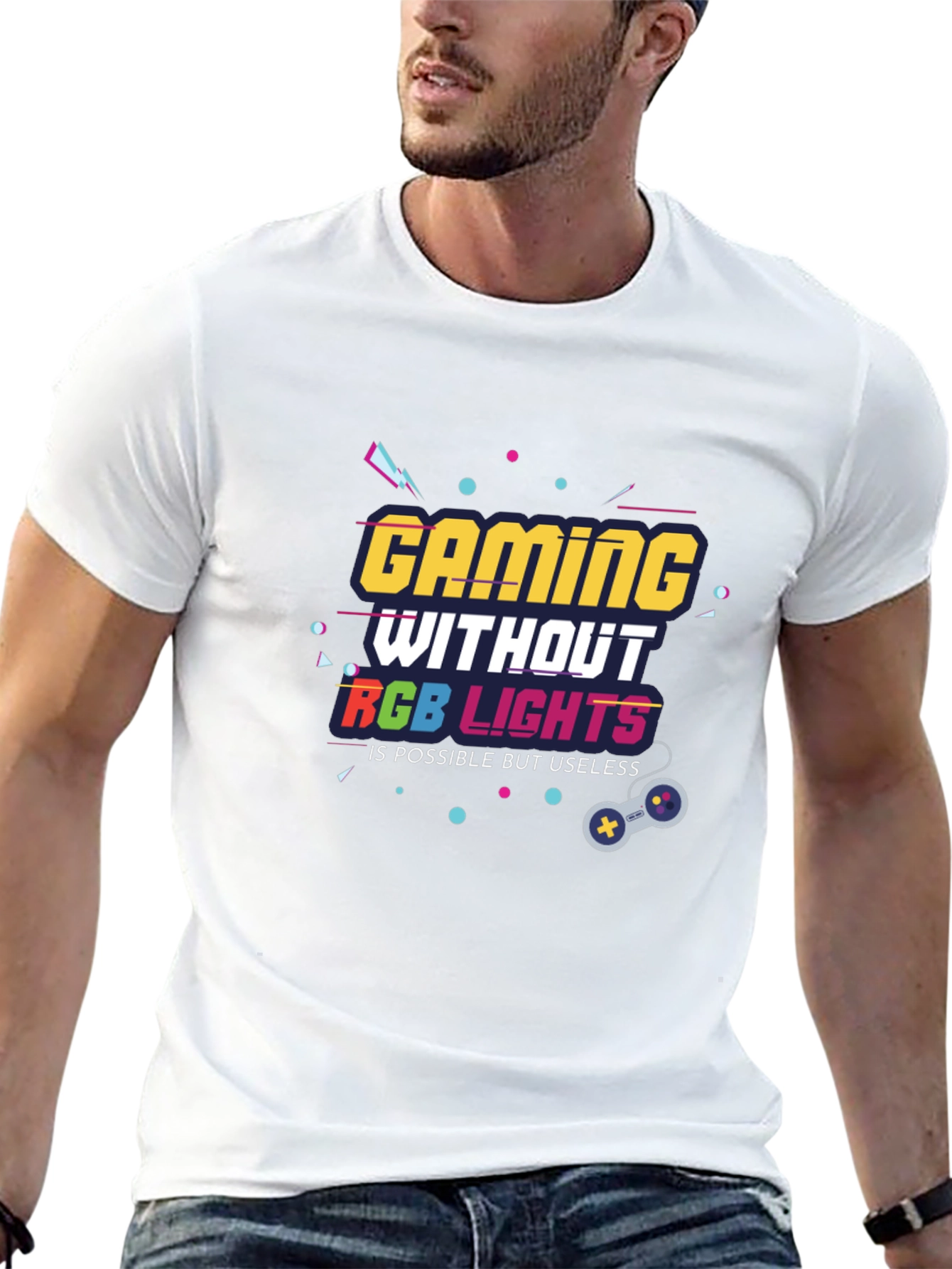Gaming Without RGB Lights T-Shirt