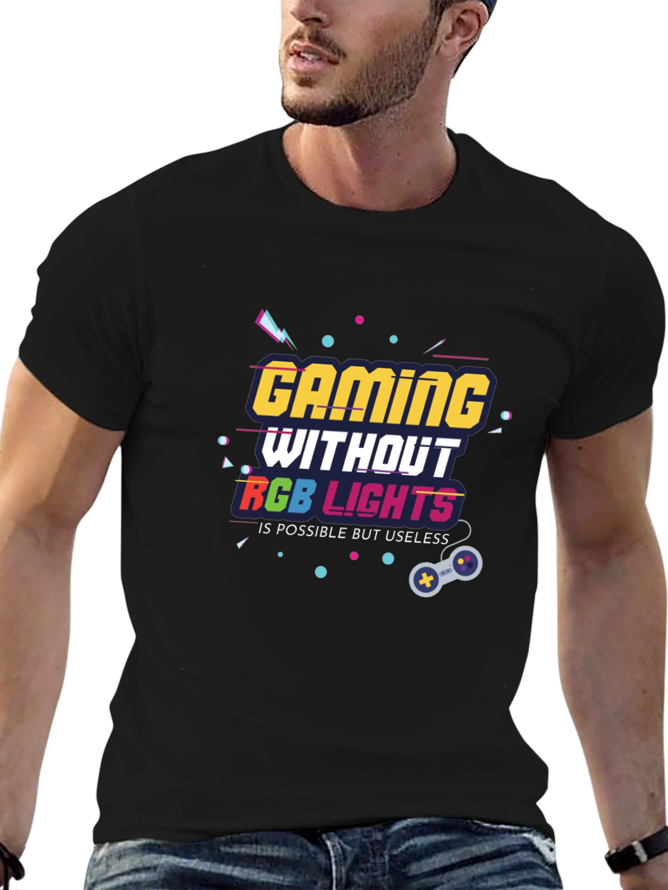 Gaming Without RGB Lights T-Shirt