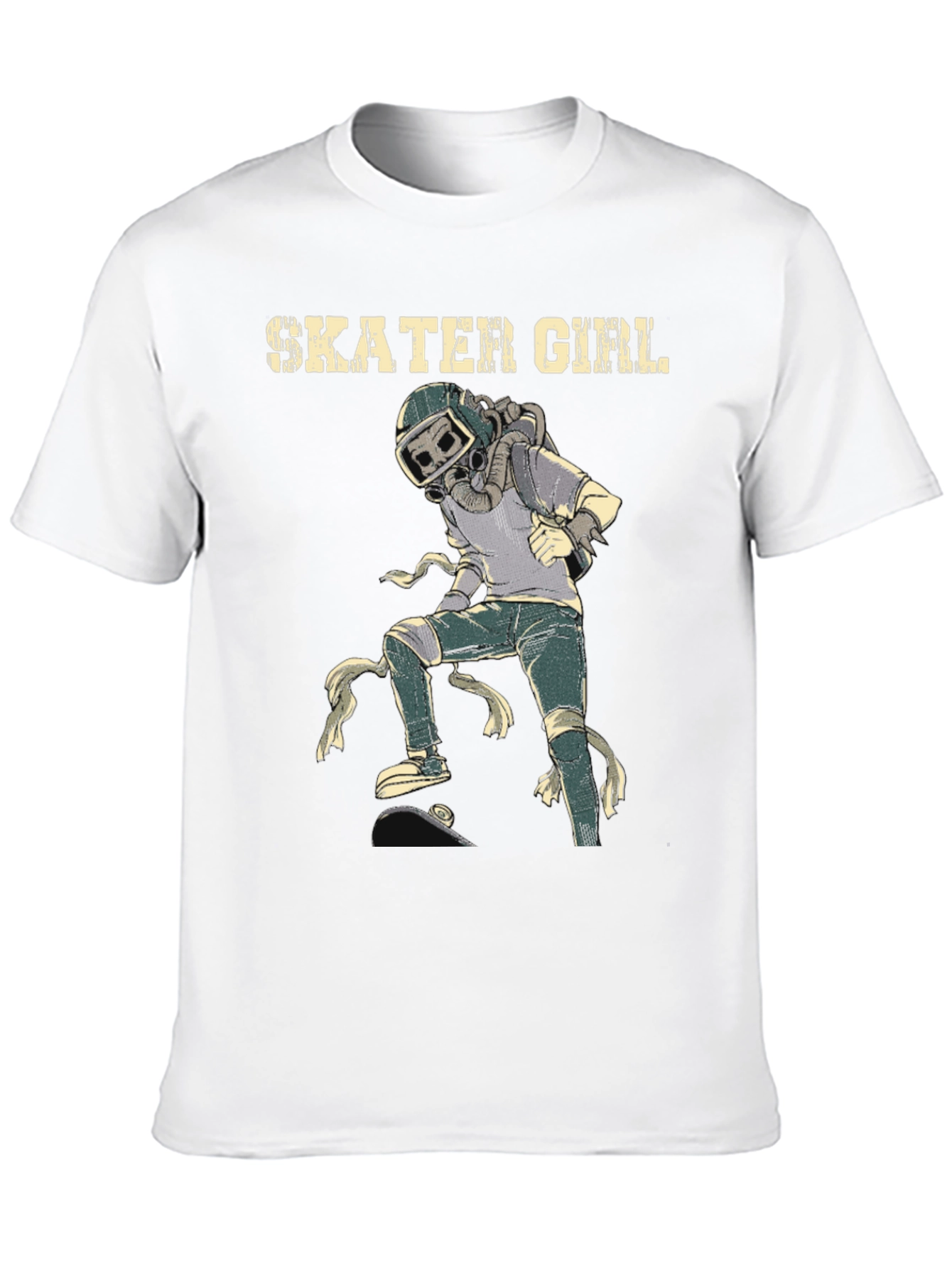 Skater Girl T-Shirt: Unique Graphic Tee