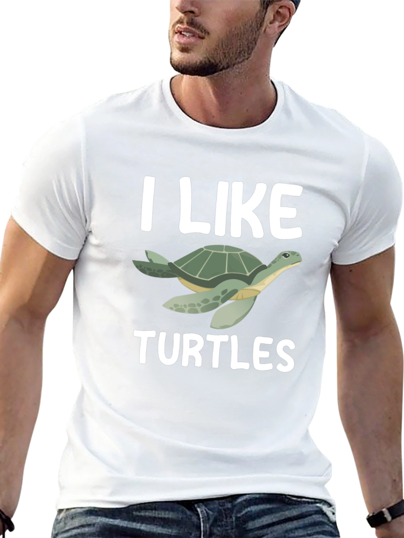 I Like Turtles Graphic T-Shirt