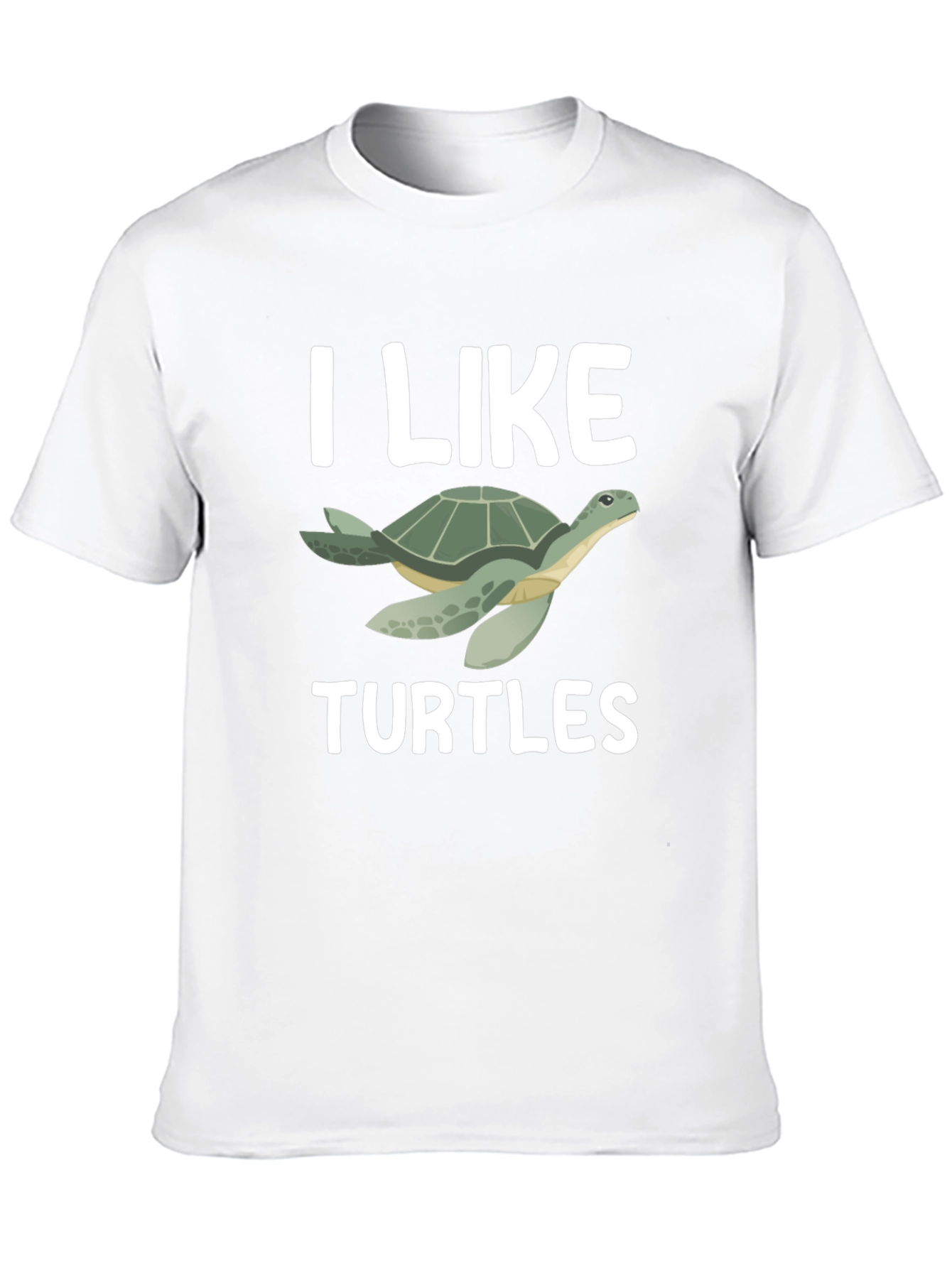 I Like Turtles Graphic T-Shirt