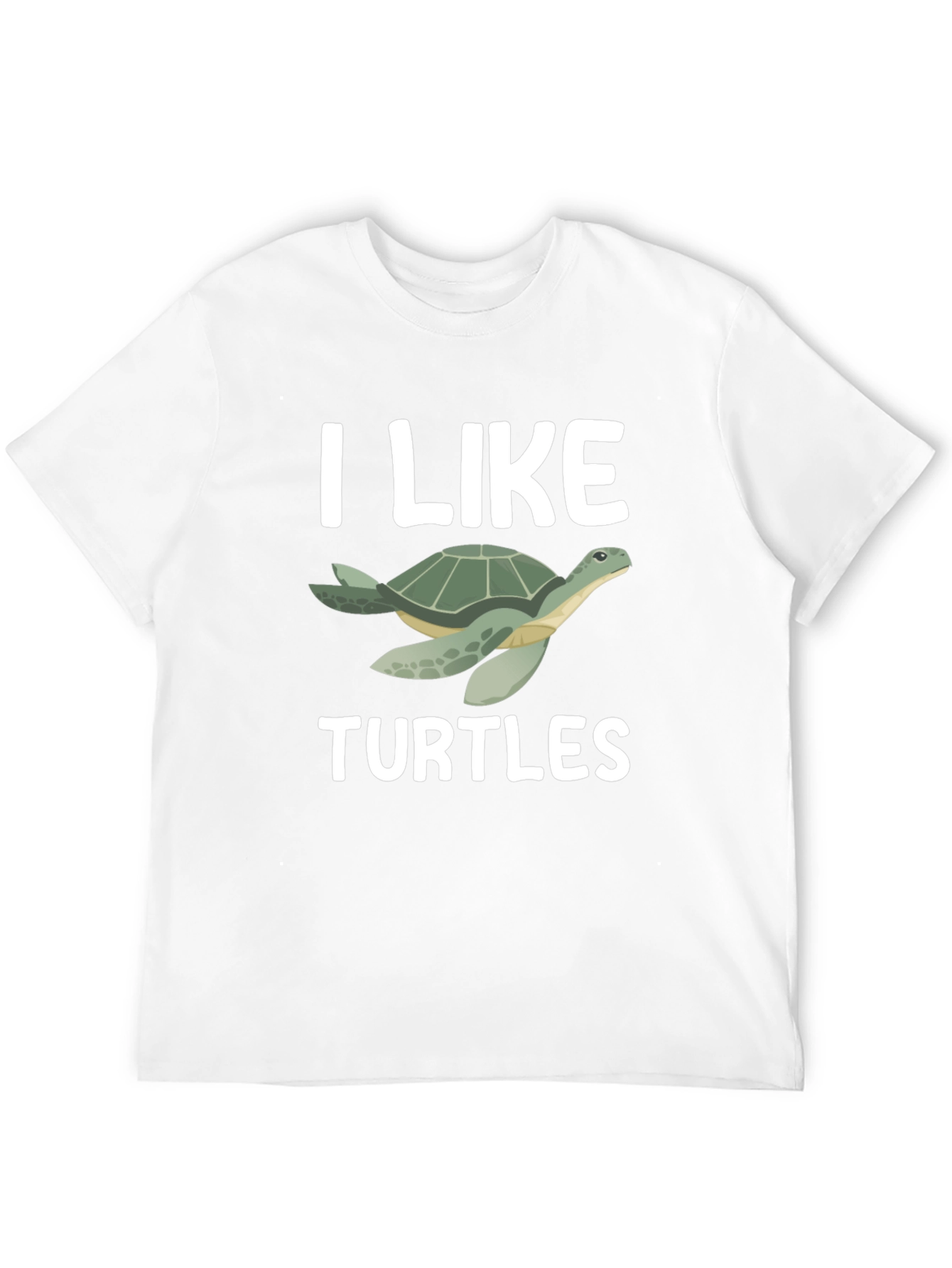 I Like Turtles Graphic T-Shirt
