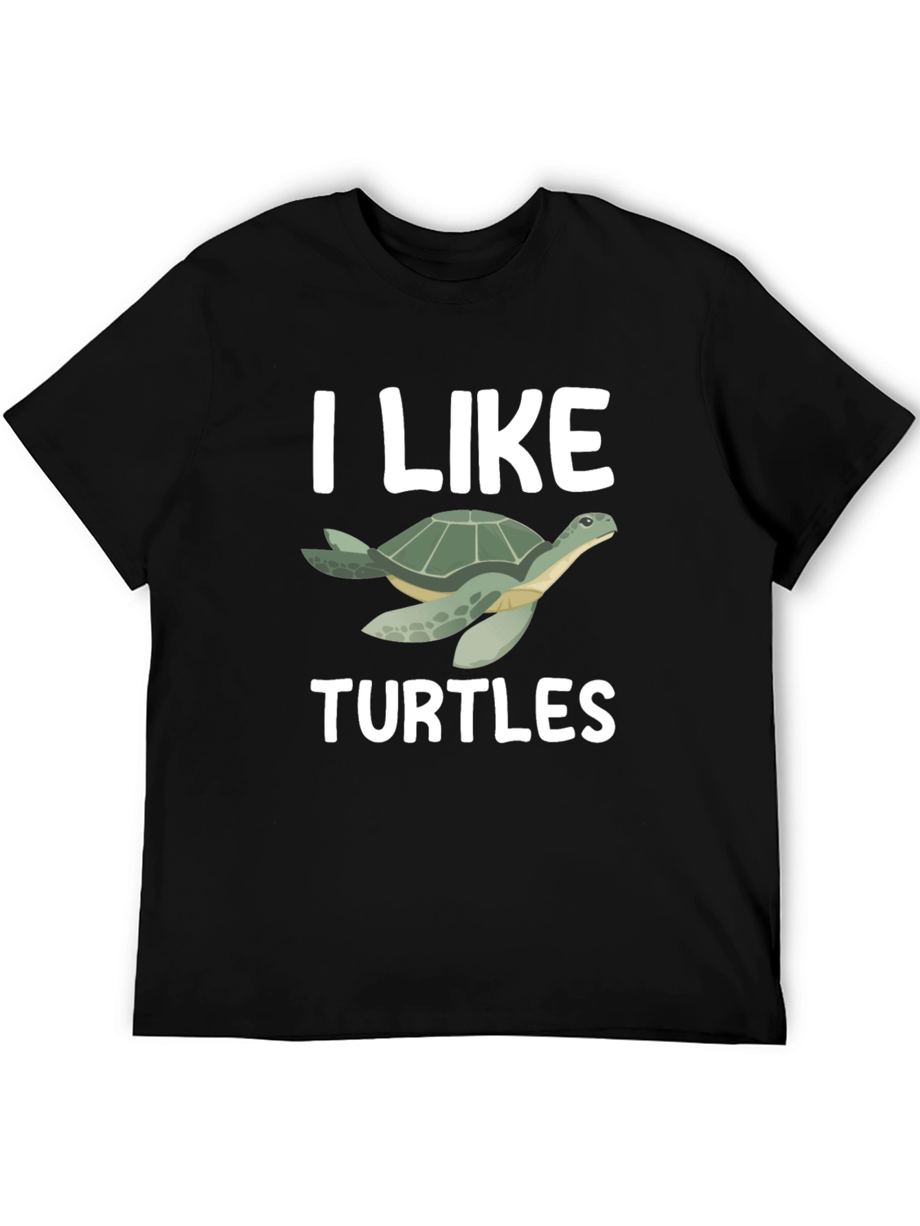 I Like Turtles Graphic T-Shirt