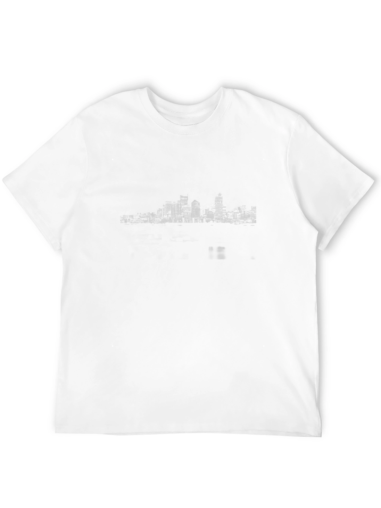 Cityscape Graphic Tee - Mens Black T-Shirt