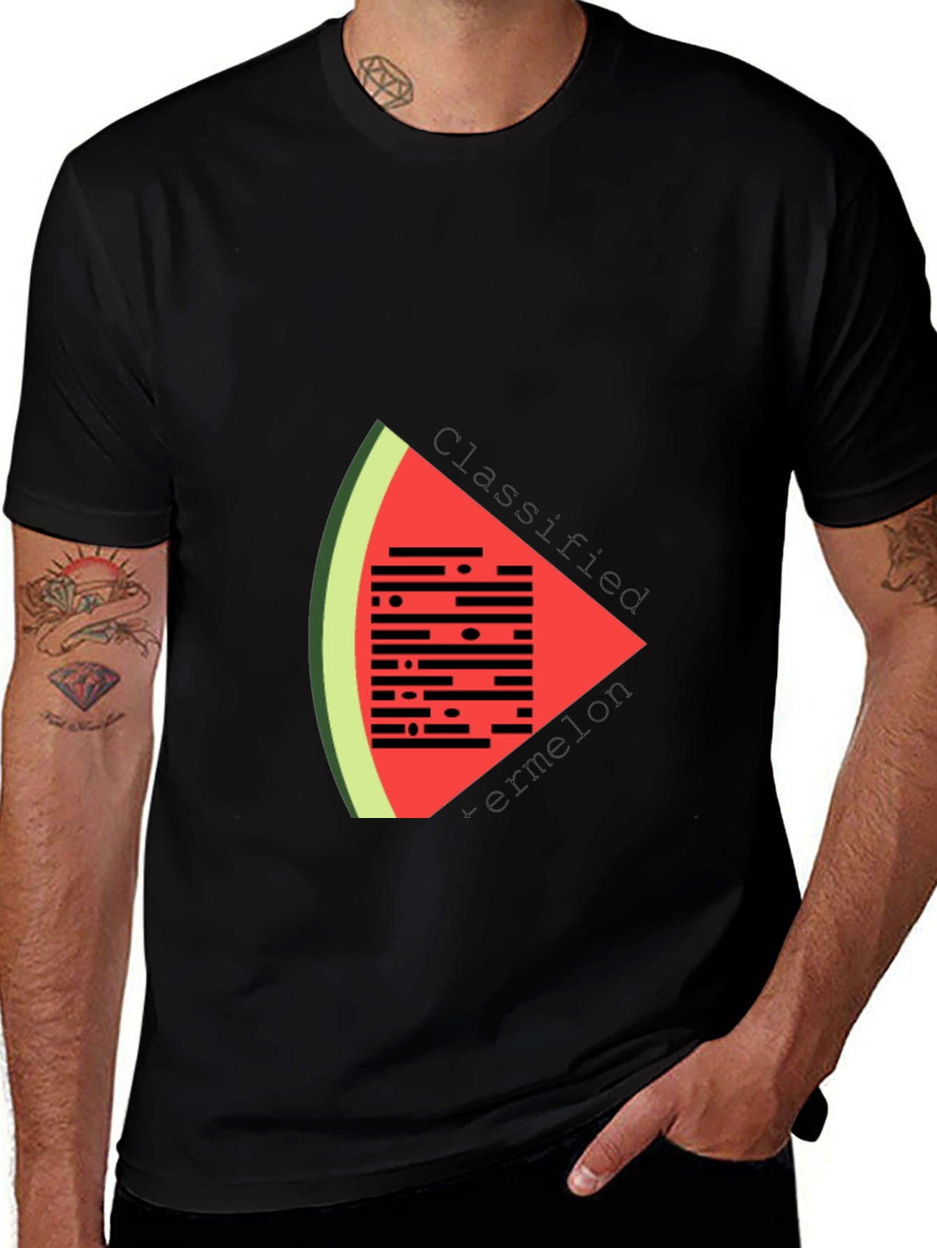 Classified Fermelon T-Shirt - Funny Watermelon Tee