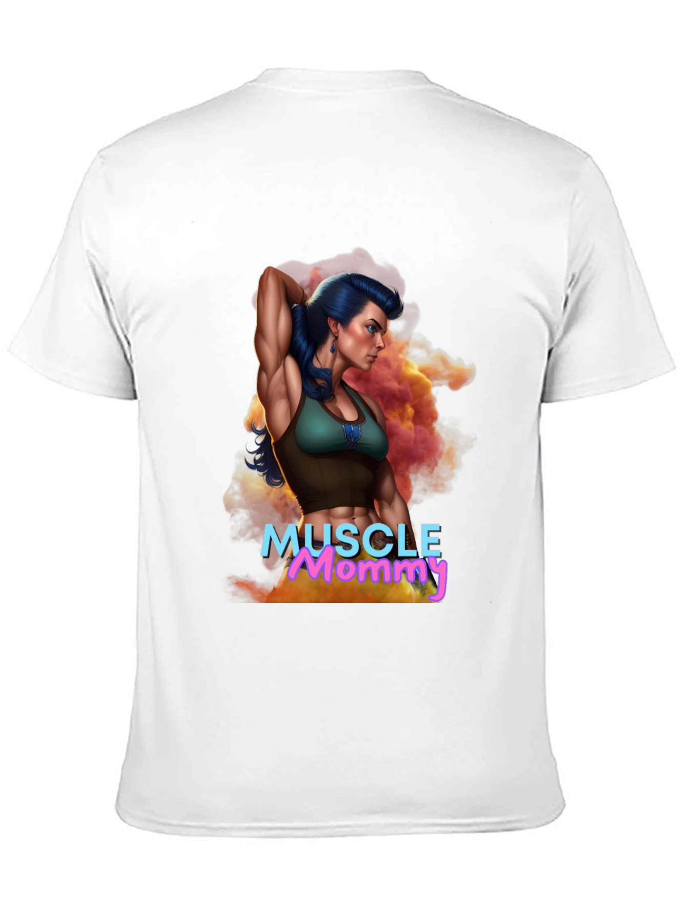 Muscle Mommy Graphic Tee - Fitness Lover Gift