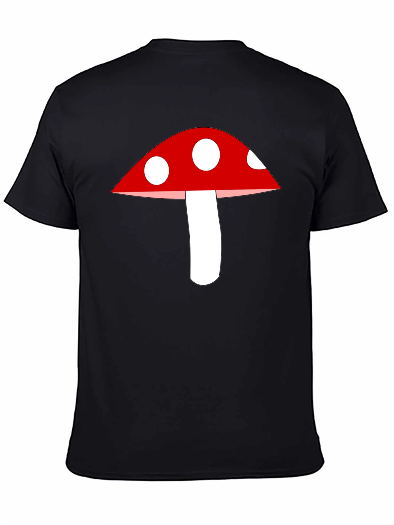 Mushroom Graphic Tee - Classic Crew Neck