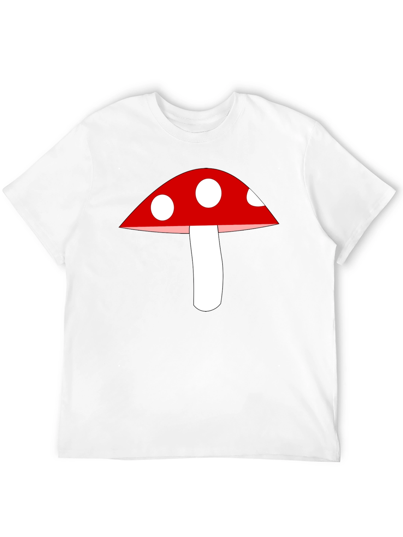 Mushroom Graphic Tee - Classic Crew Neck
