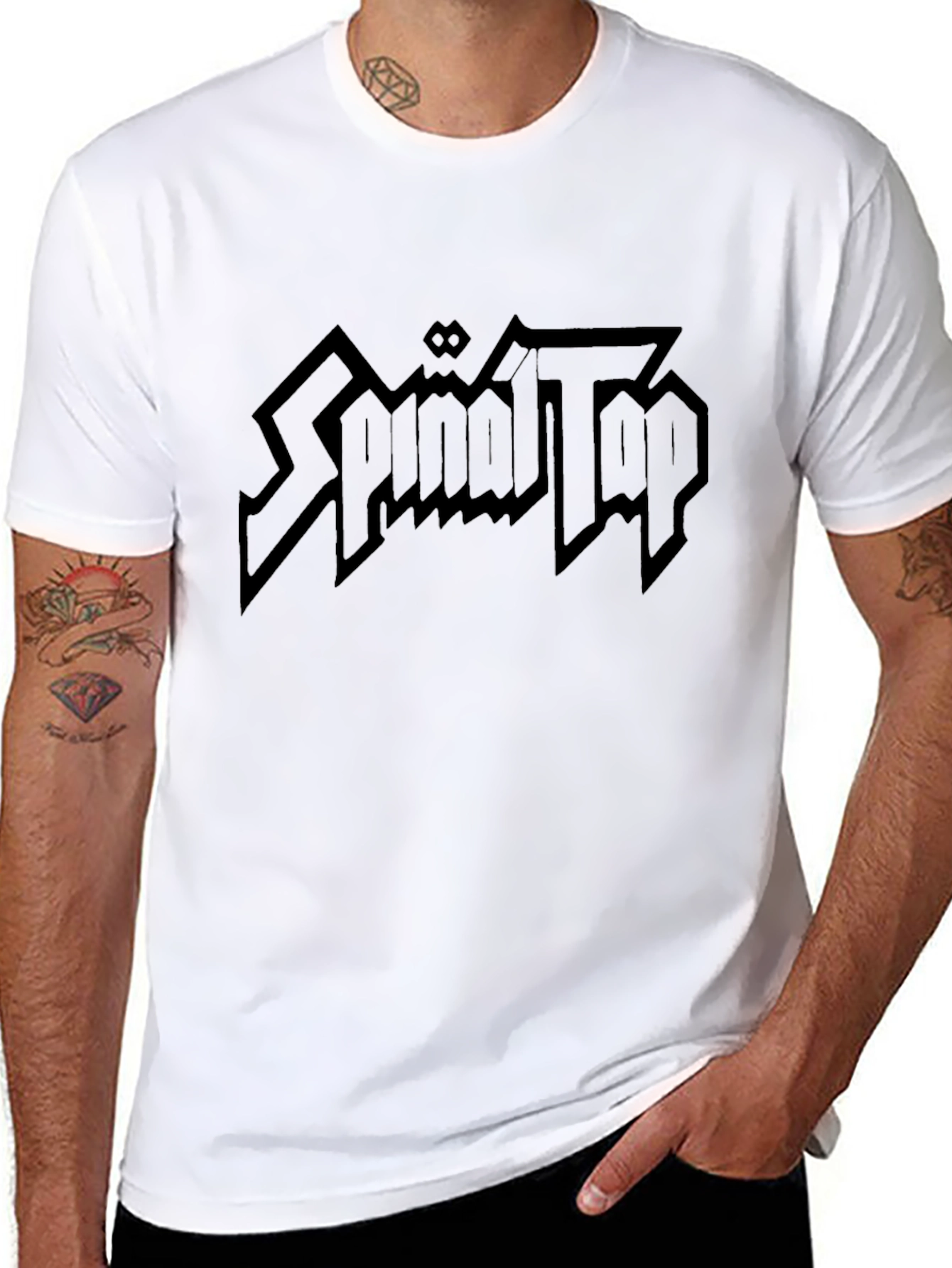 Spinal Tap Black T-Shirt - Rock Band Tee