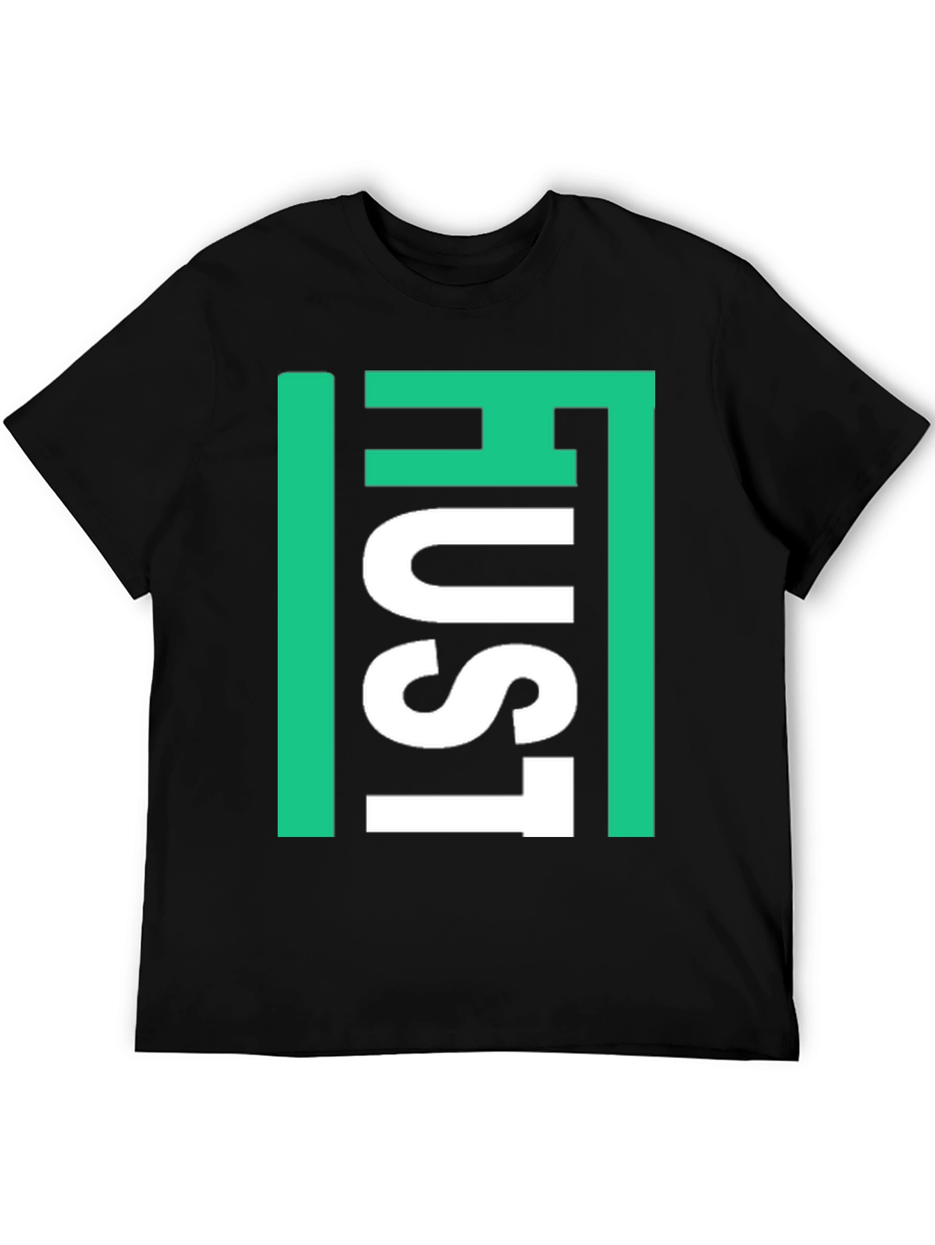 Hustle Graphic T-Shirt - Black