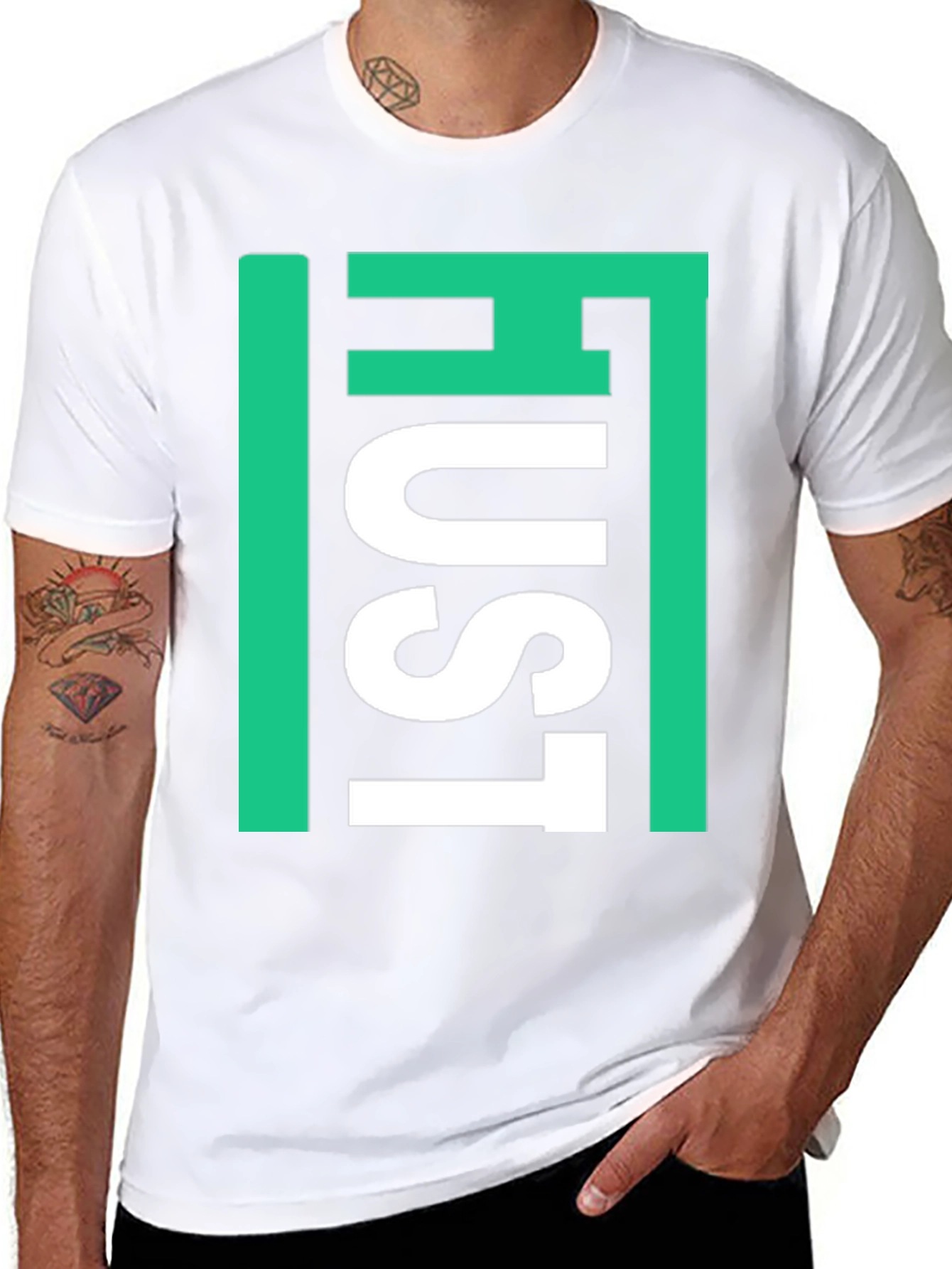 Hustle Graphic T-Shirt - Black