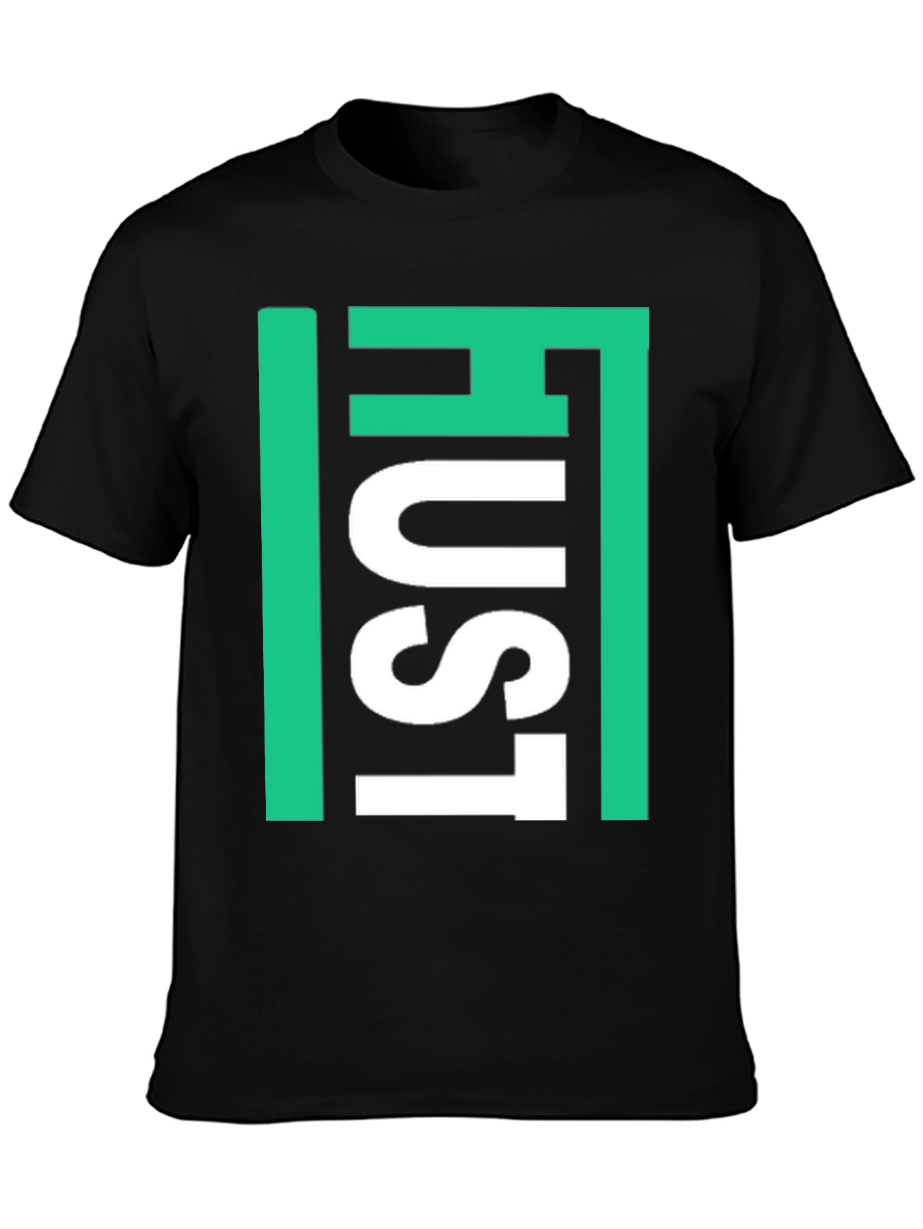 Hustle Graphic T-Shirt - Black
