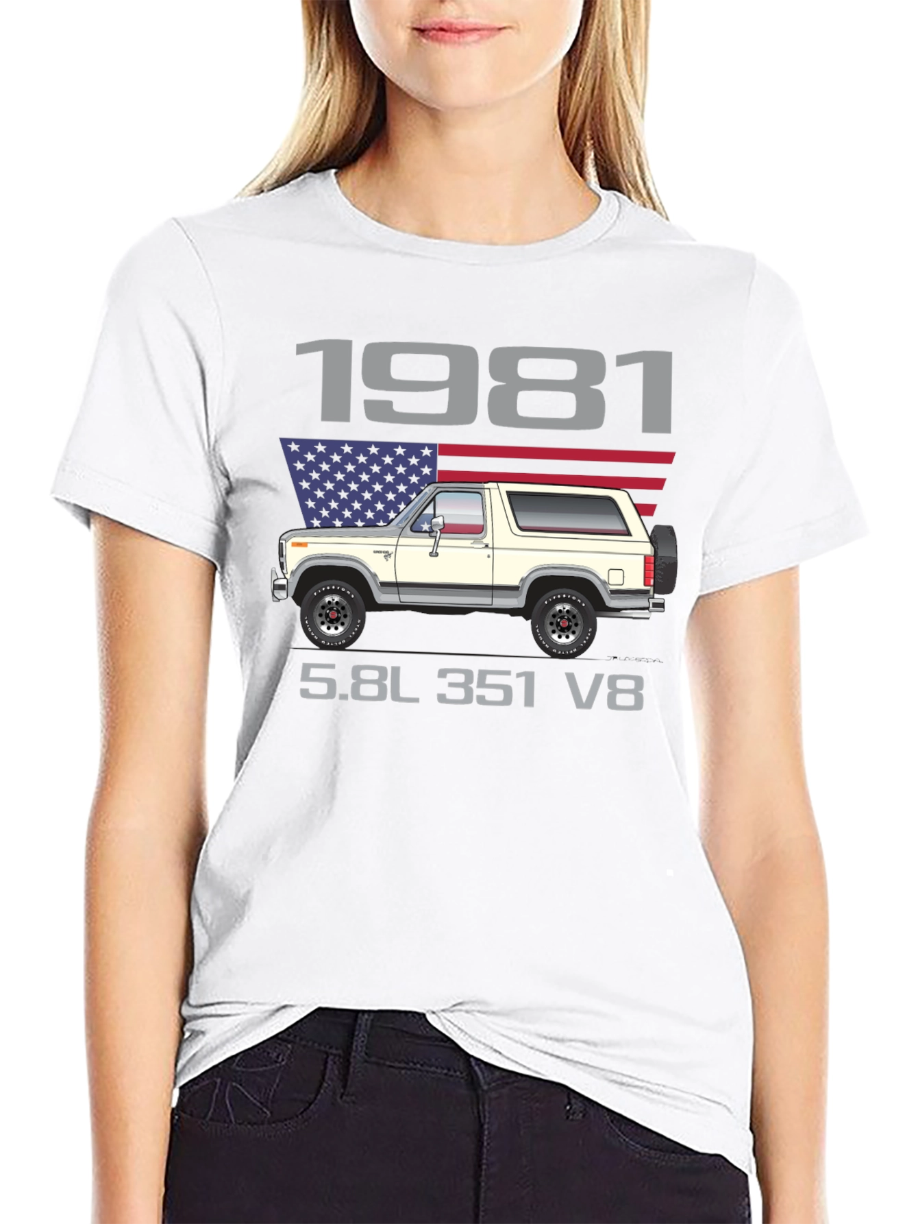 1981 Bronco 5.8L 351 V8 T-Shirt