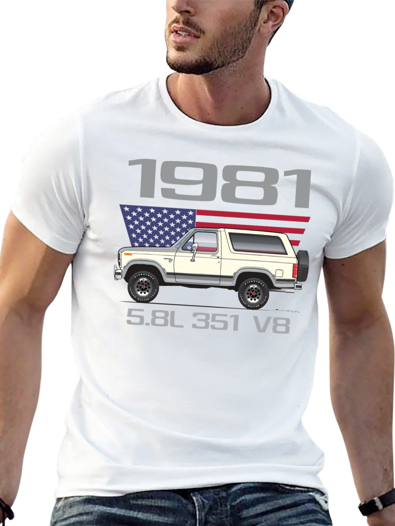1981 Bronco 5.8L 351 V8 T-Shirt