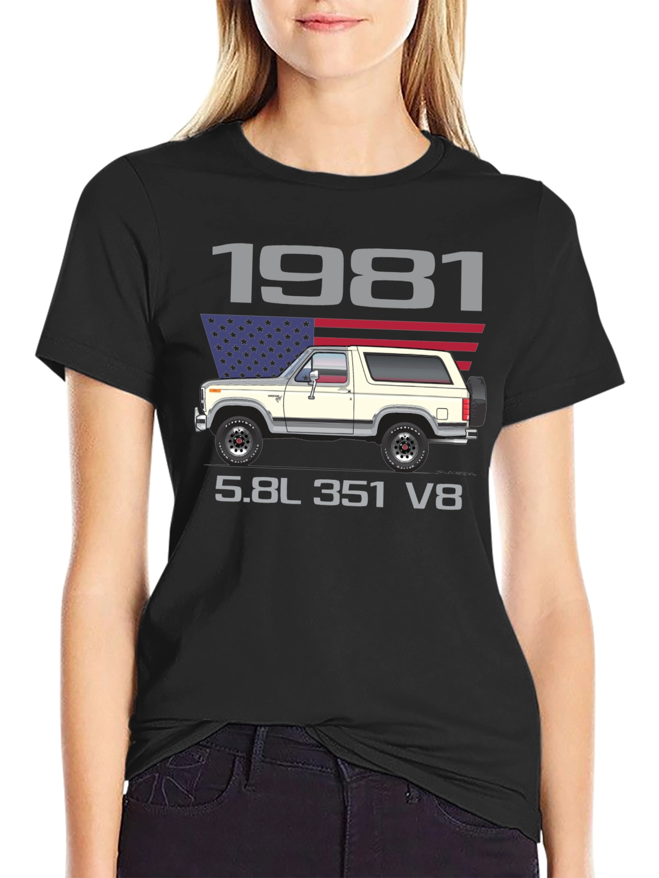 1981 Bronco 5.8L 351 V8 T-Shirt
