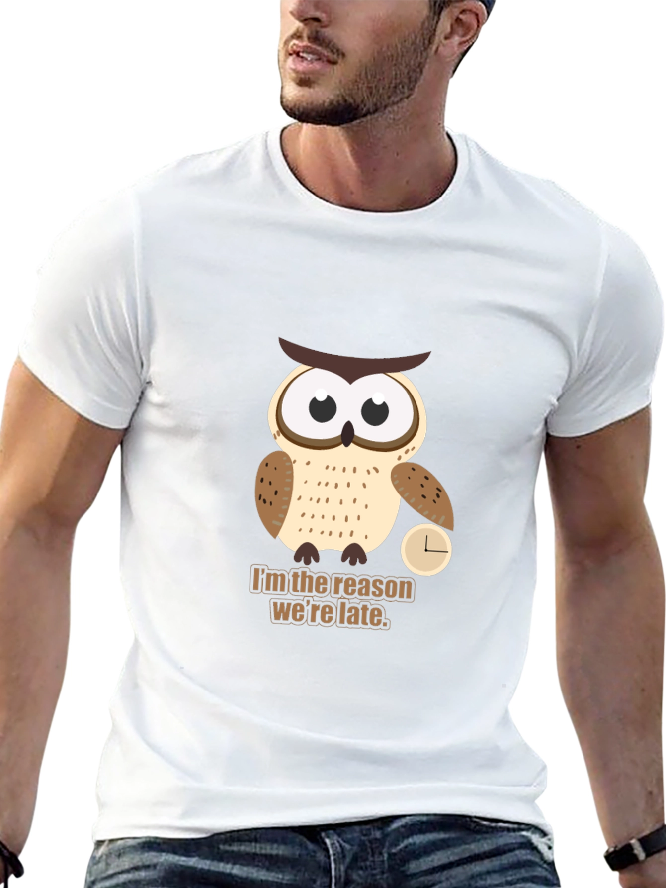 Owl Always Be Late T-Shirt - Funny Animal Tee