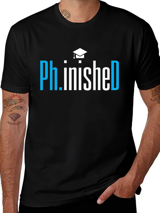 Ph.inished PhD Graduation T-Shirt