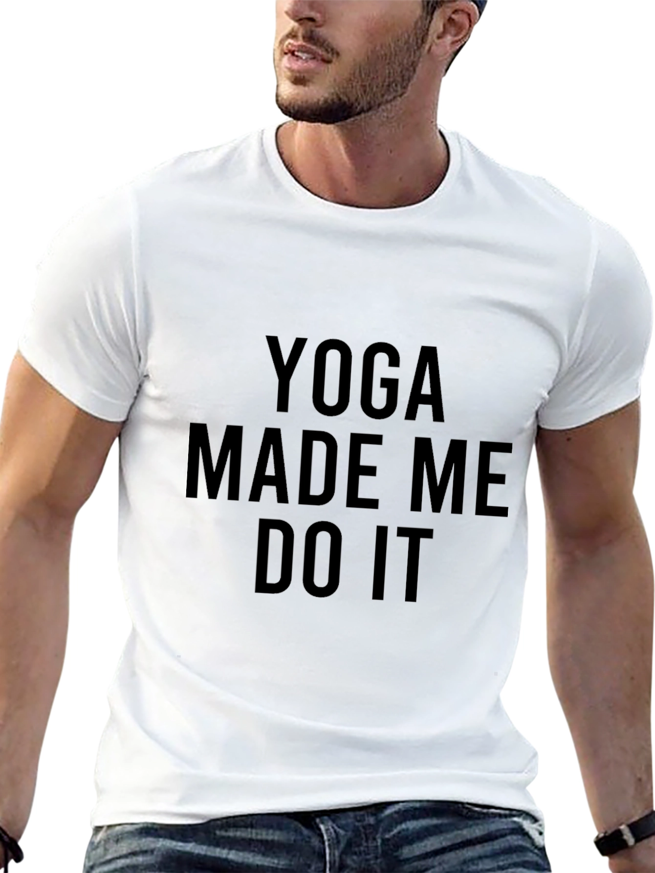 Yoga Made Me Do It T-Shirt