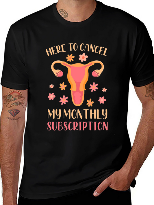 Monthly Subscription Mens Graphic Tee