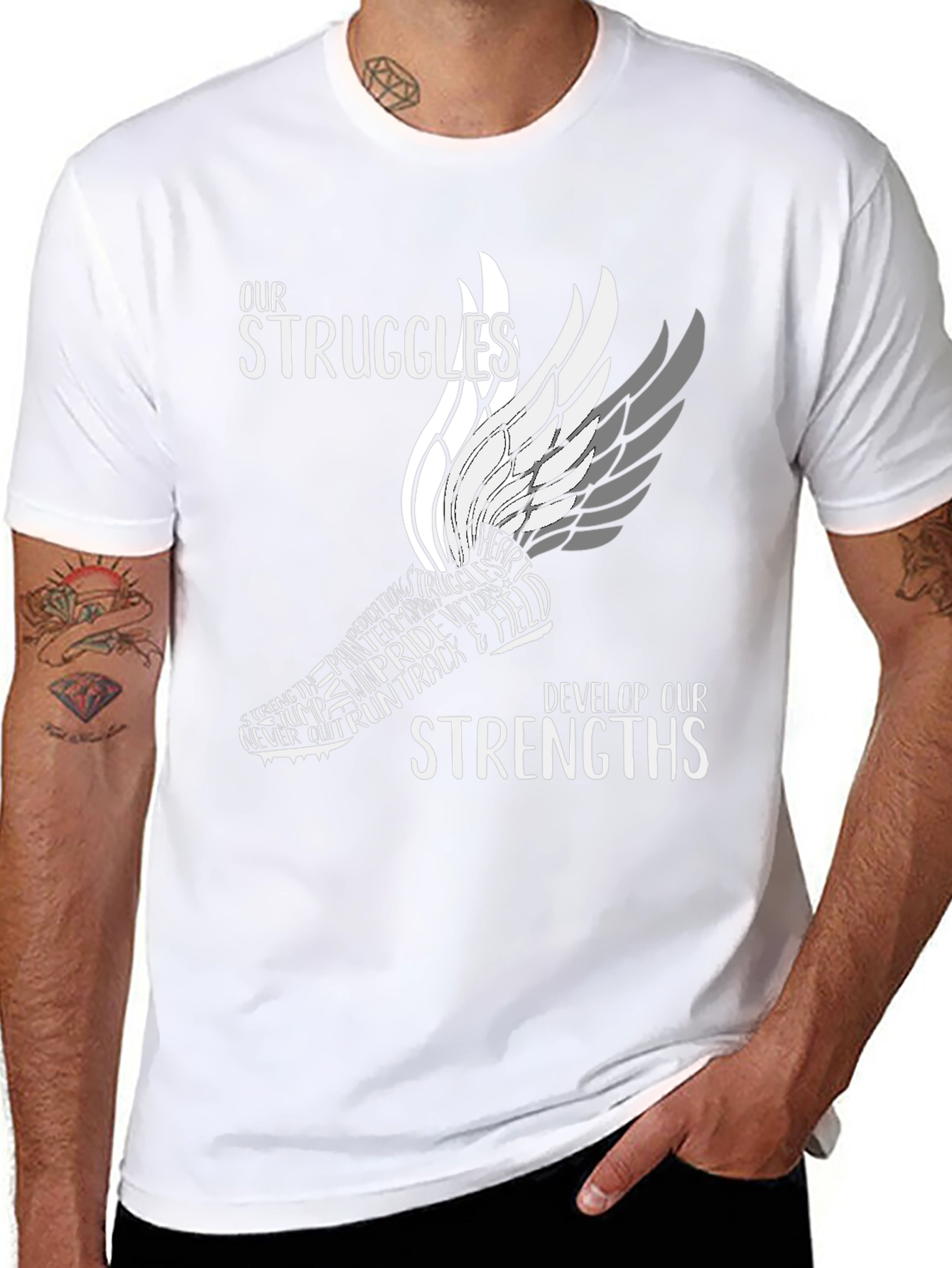 Our Struggles Develop Our Strengths T-Shirt