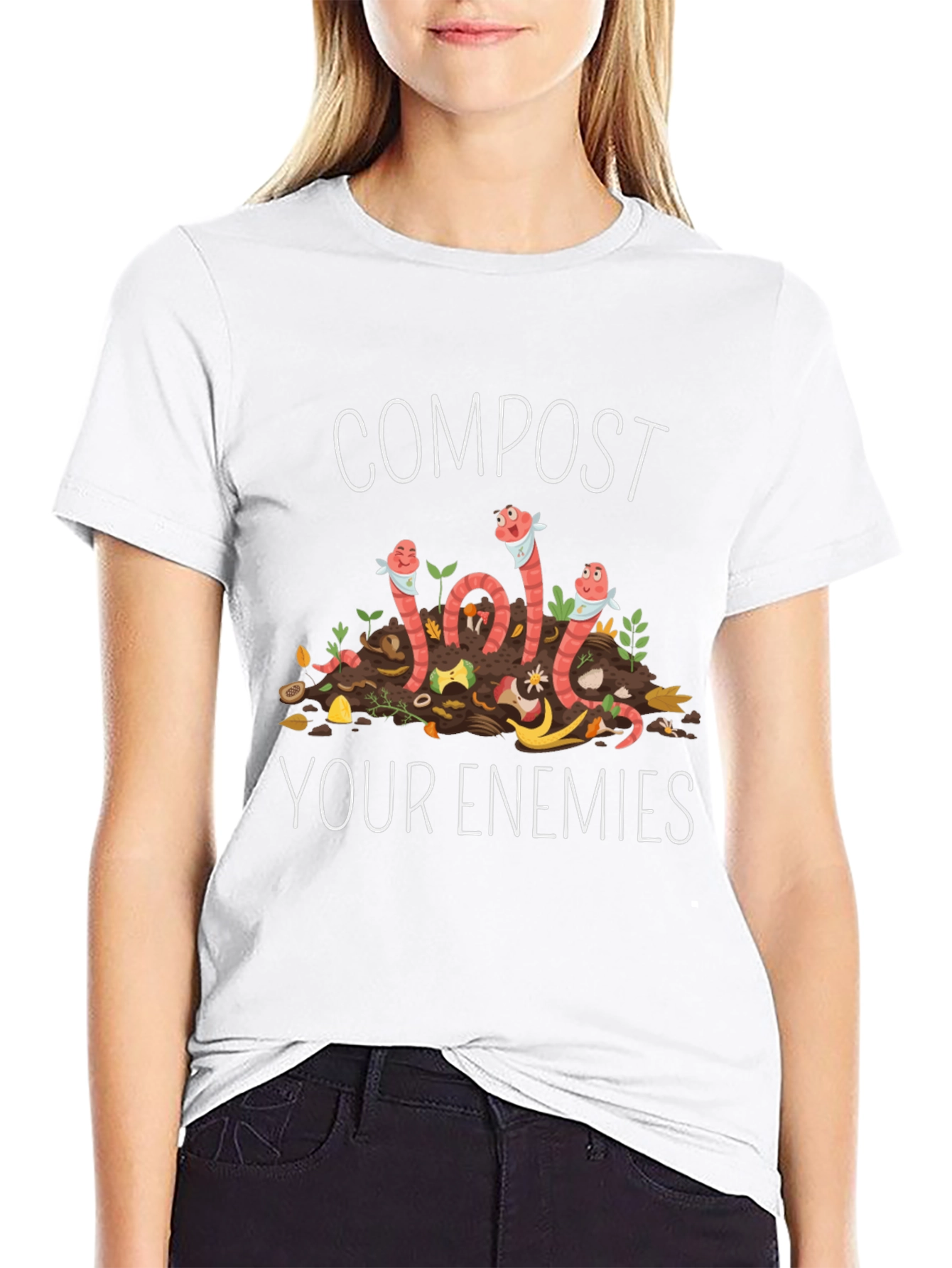 Compost Your Enemies Graphic T-Shirt
