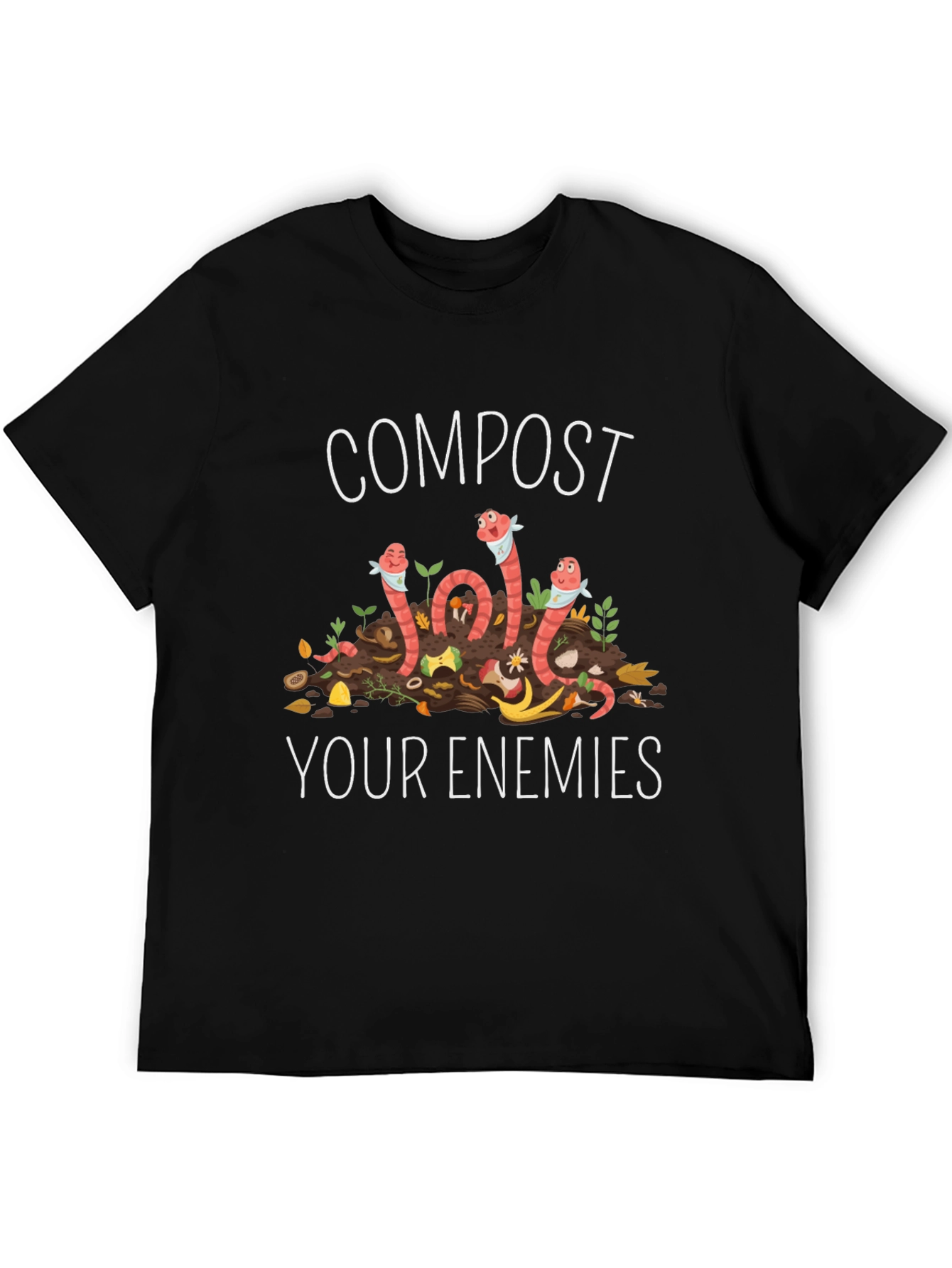 Compost Your Enemies Graphic T-Shirt