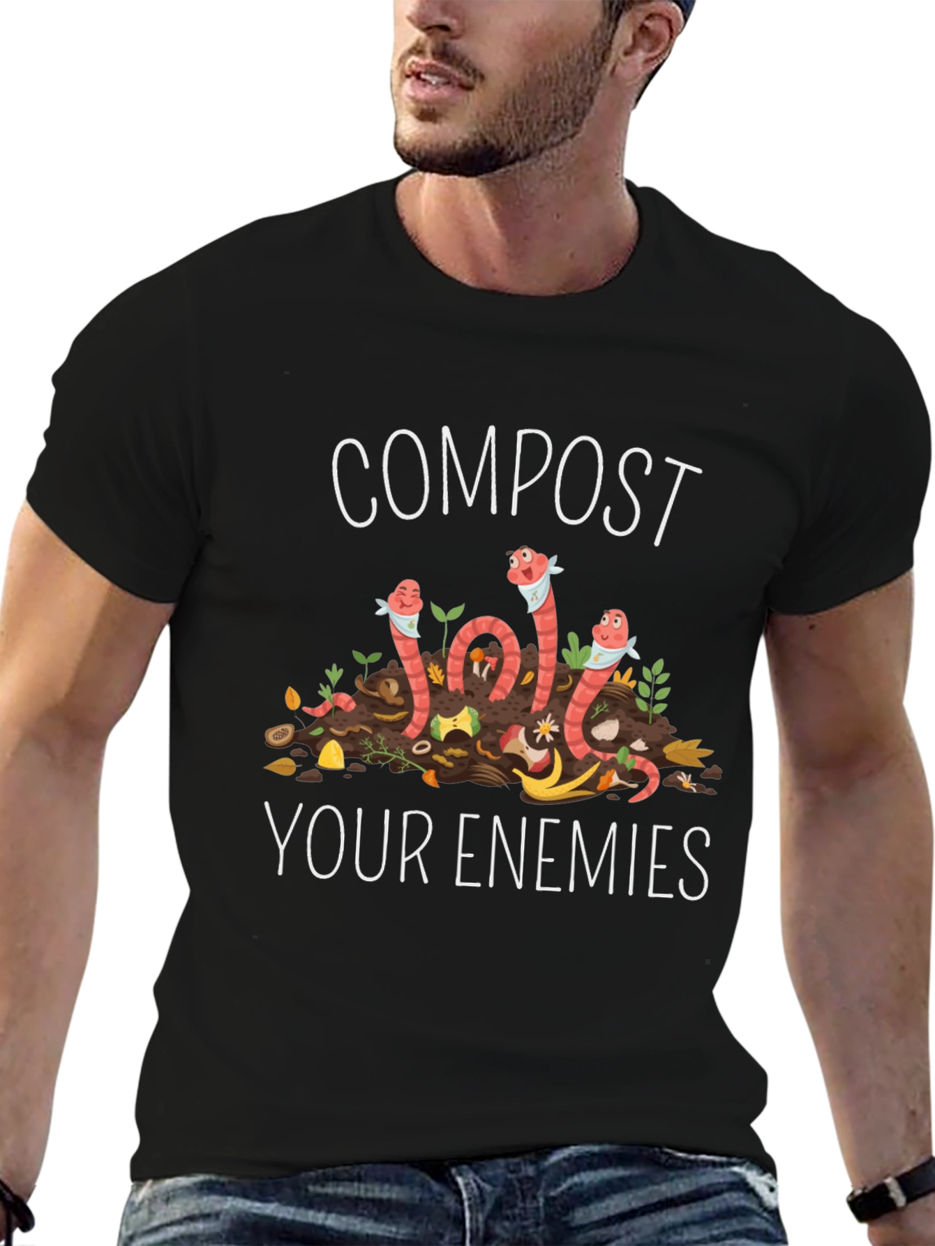 Compost Your Enemies Graphic T-Shirt