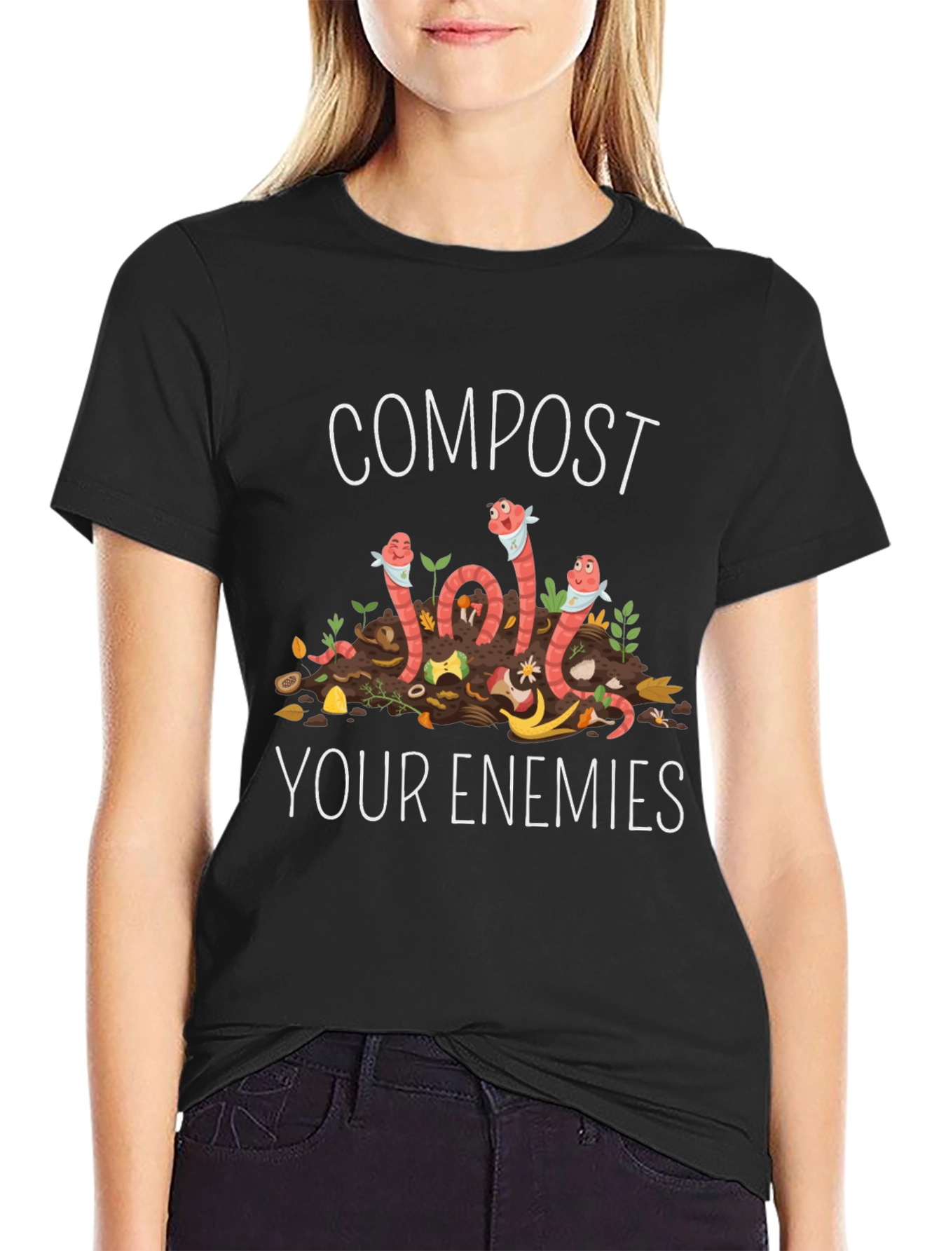 Compost Your Enemies Graphic T-Shirt