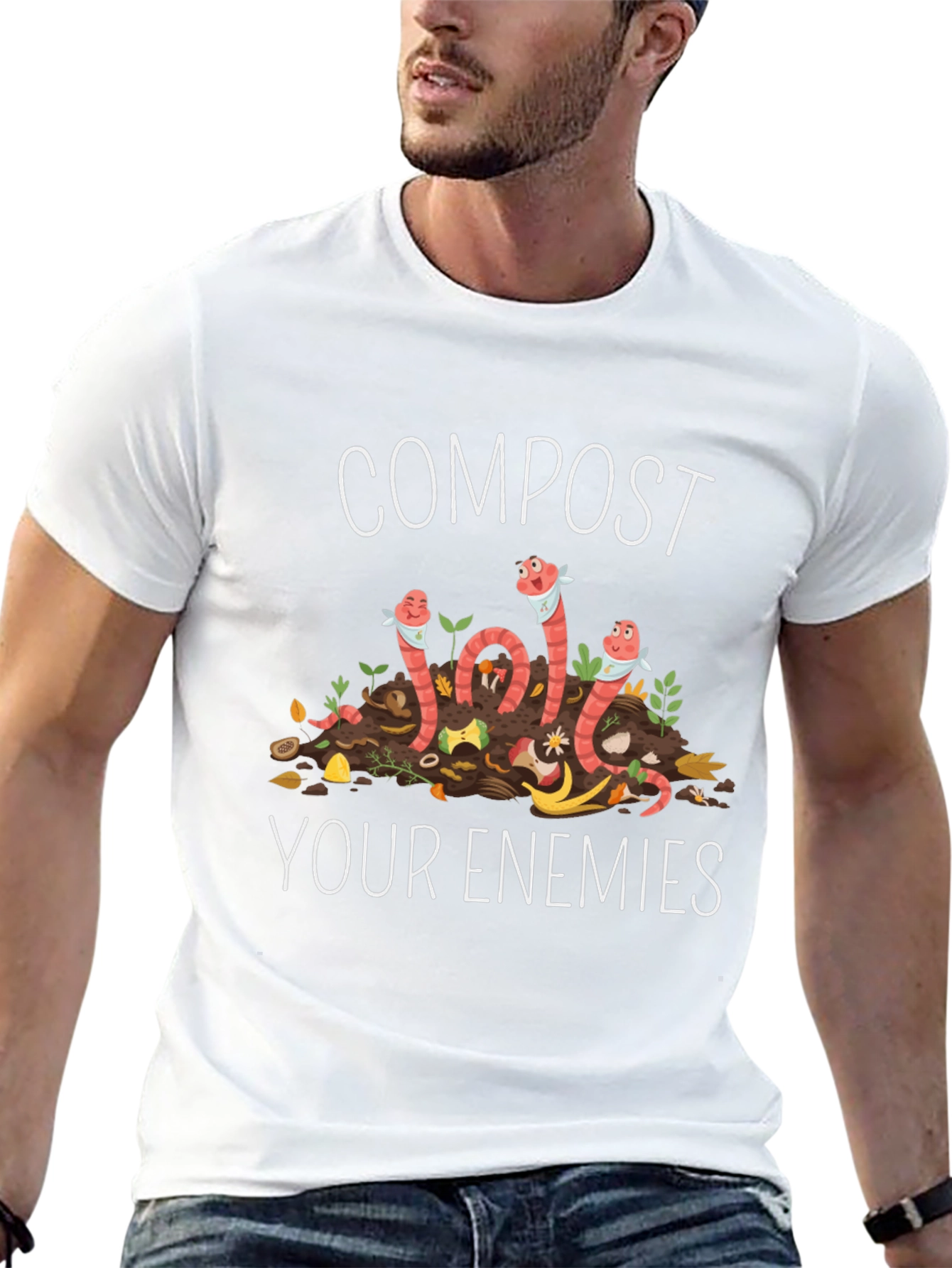 Compost Your Enemies Graphic T-Shirt