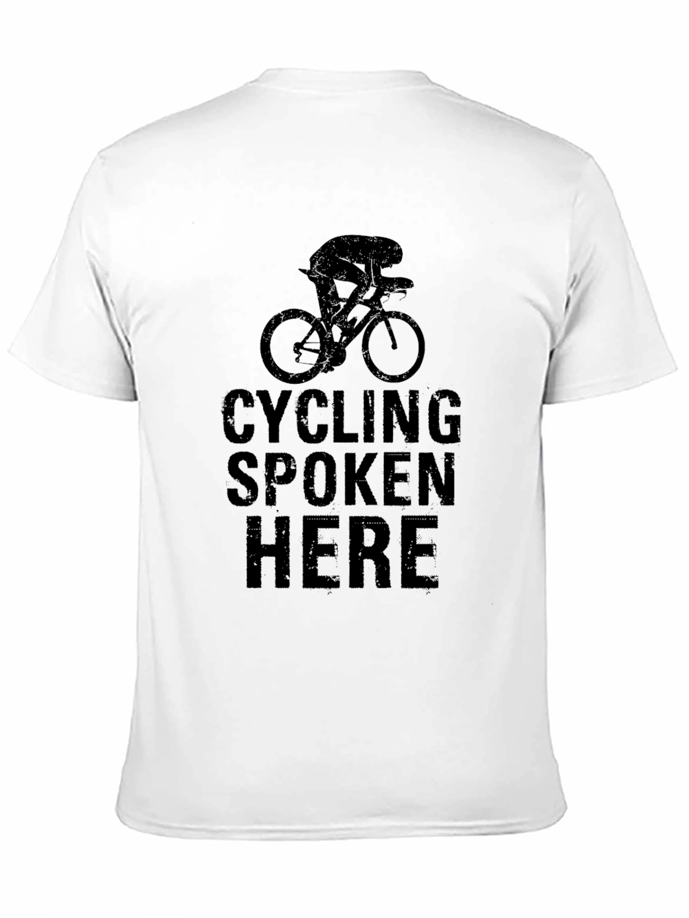 Cycling Spoken Here Graphic Tee