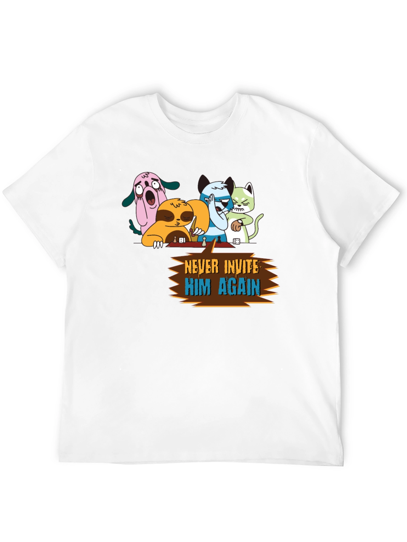 Never Invite Him Again Graphic T-Shirt
