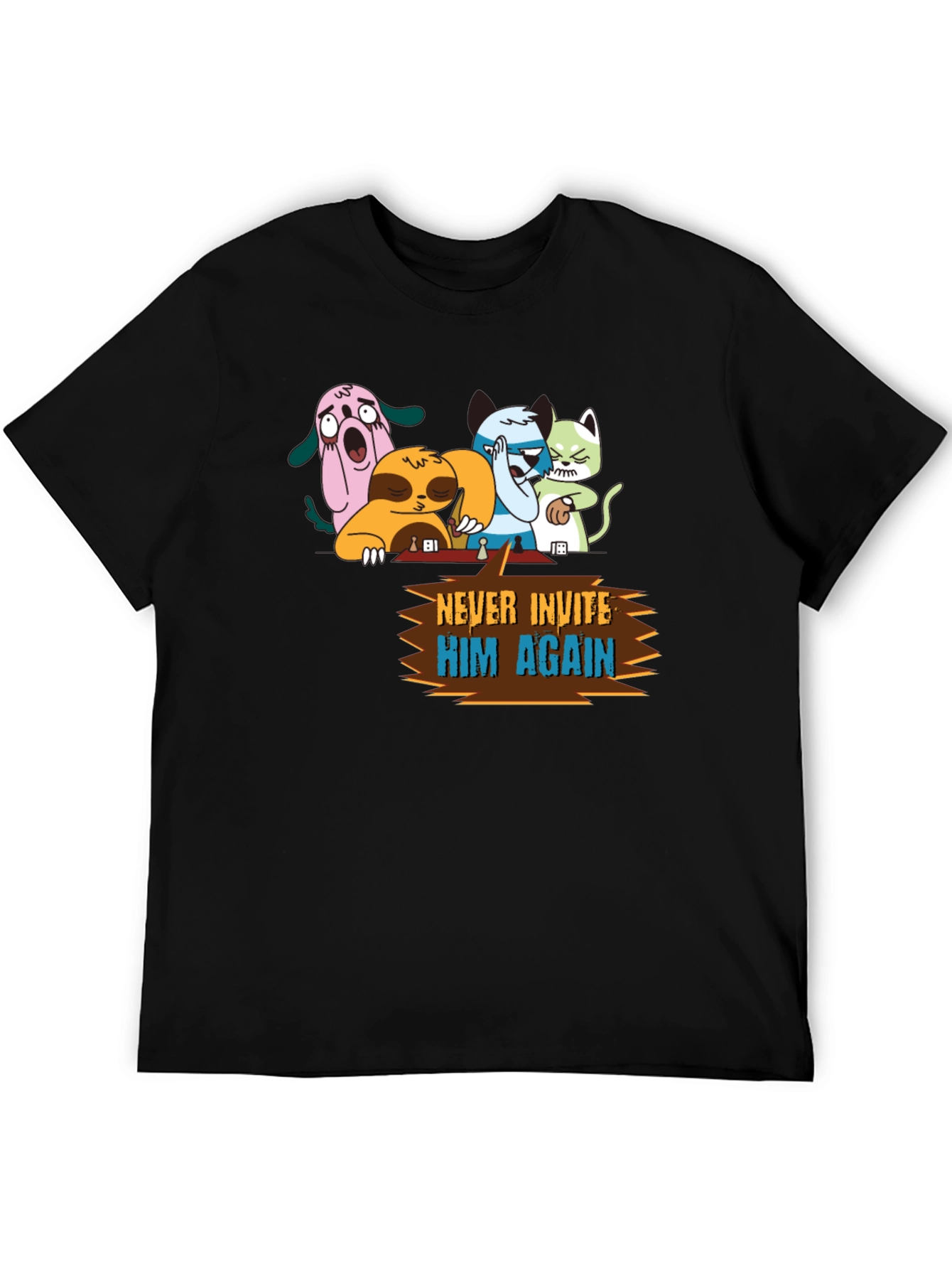 Never Invite Him Again Graphic T-Shirt