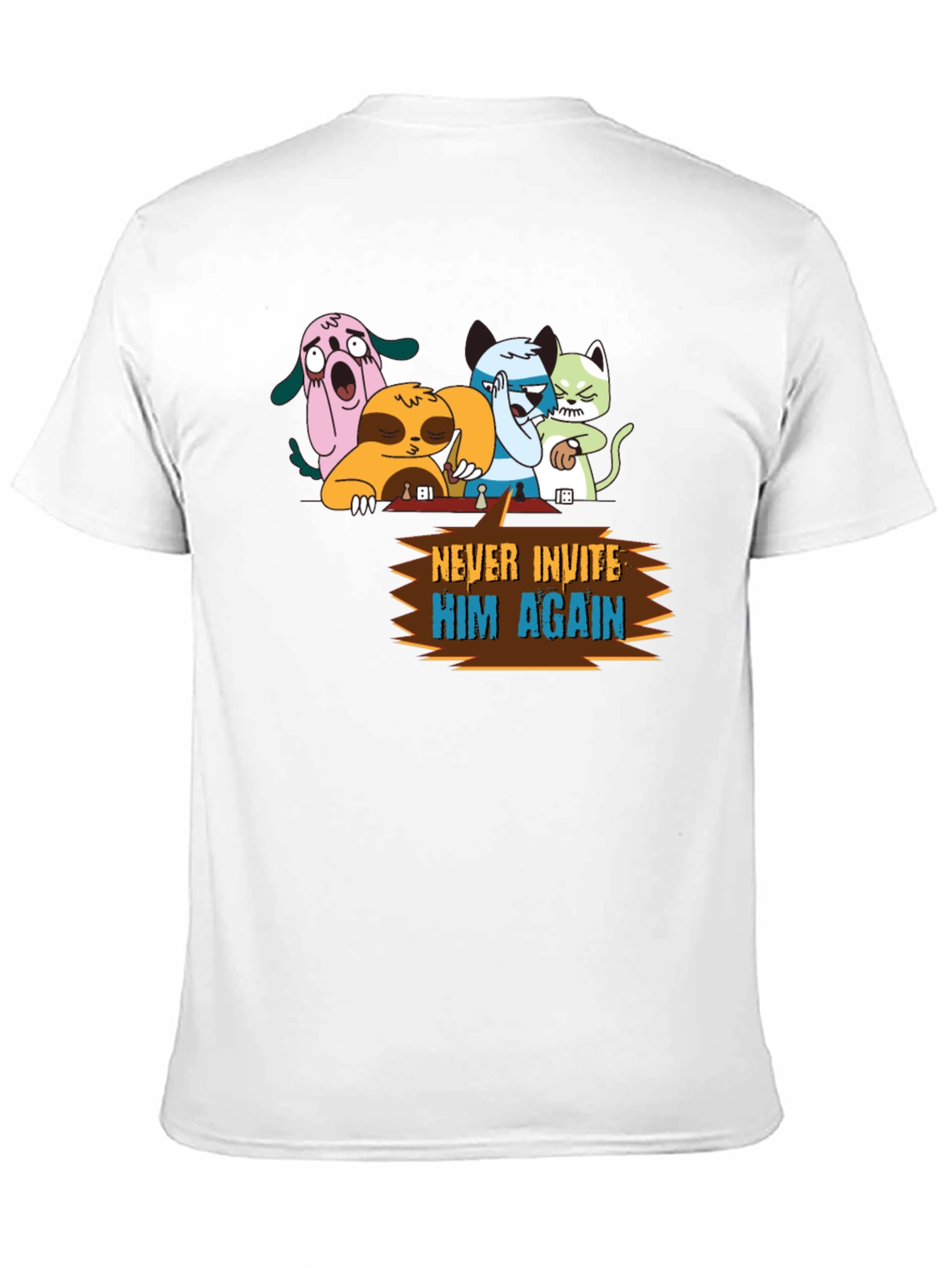 Never Invite Him Again Graphic T-Shirt