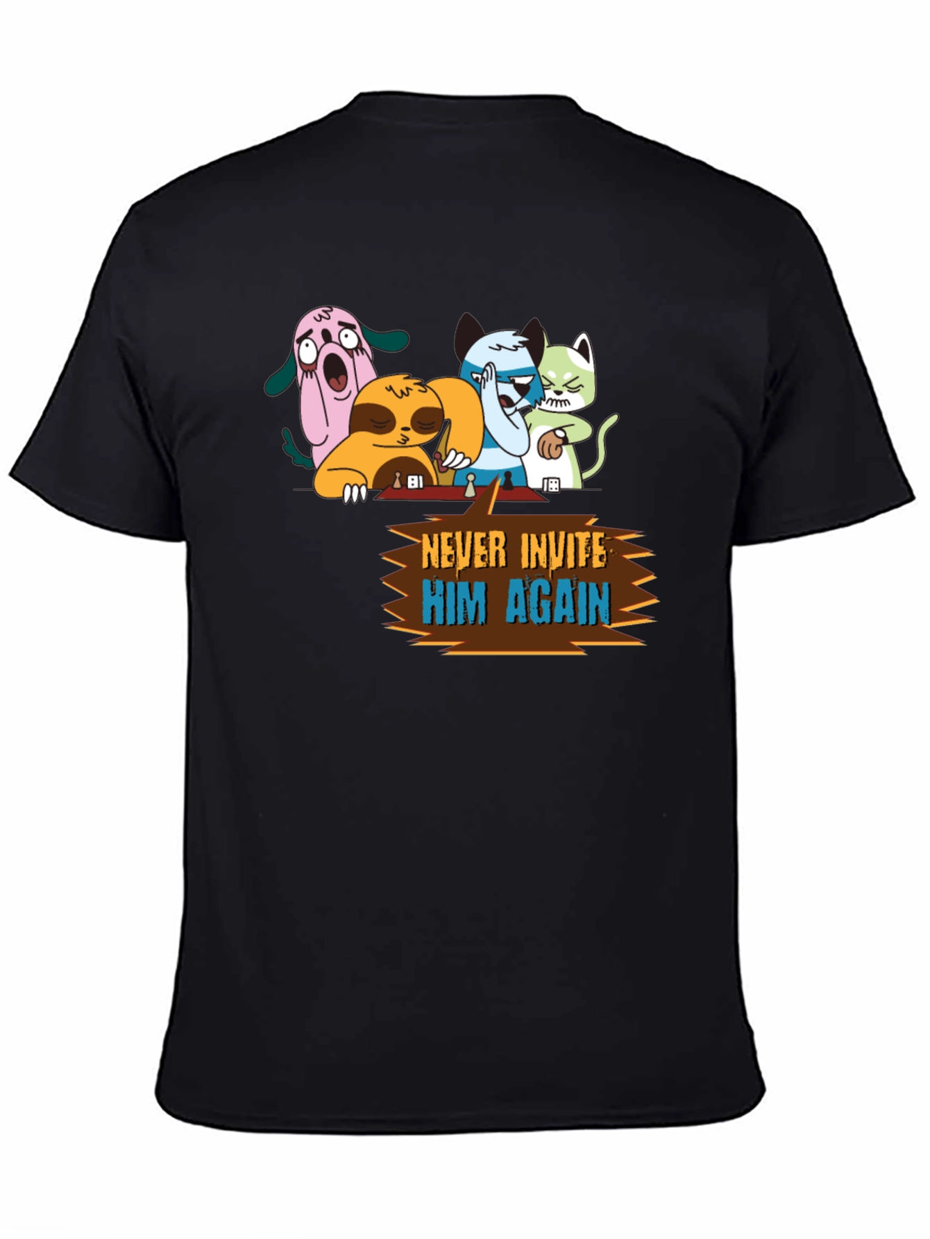 Never Invite Him Again Graphic T-Shirt