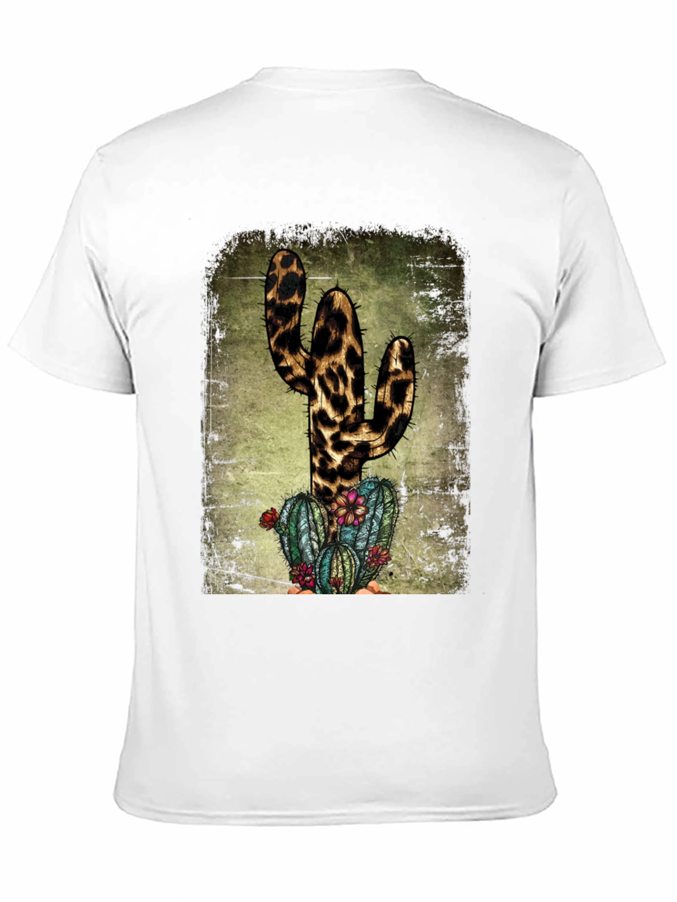 Leopard Cactus Graphic Tee