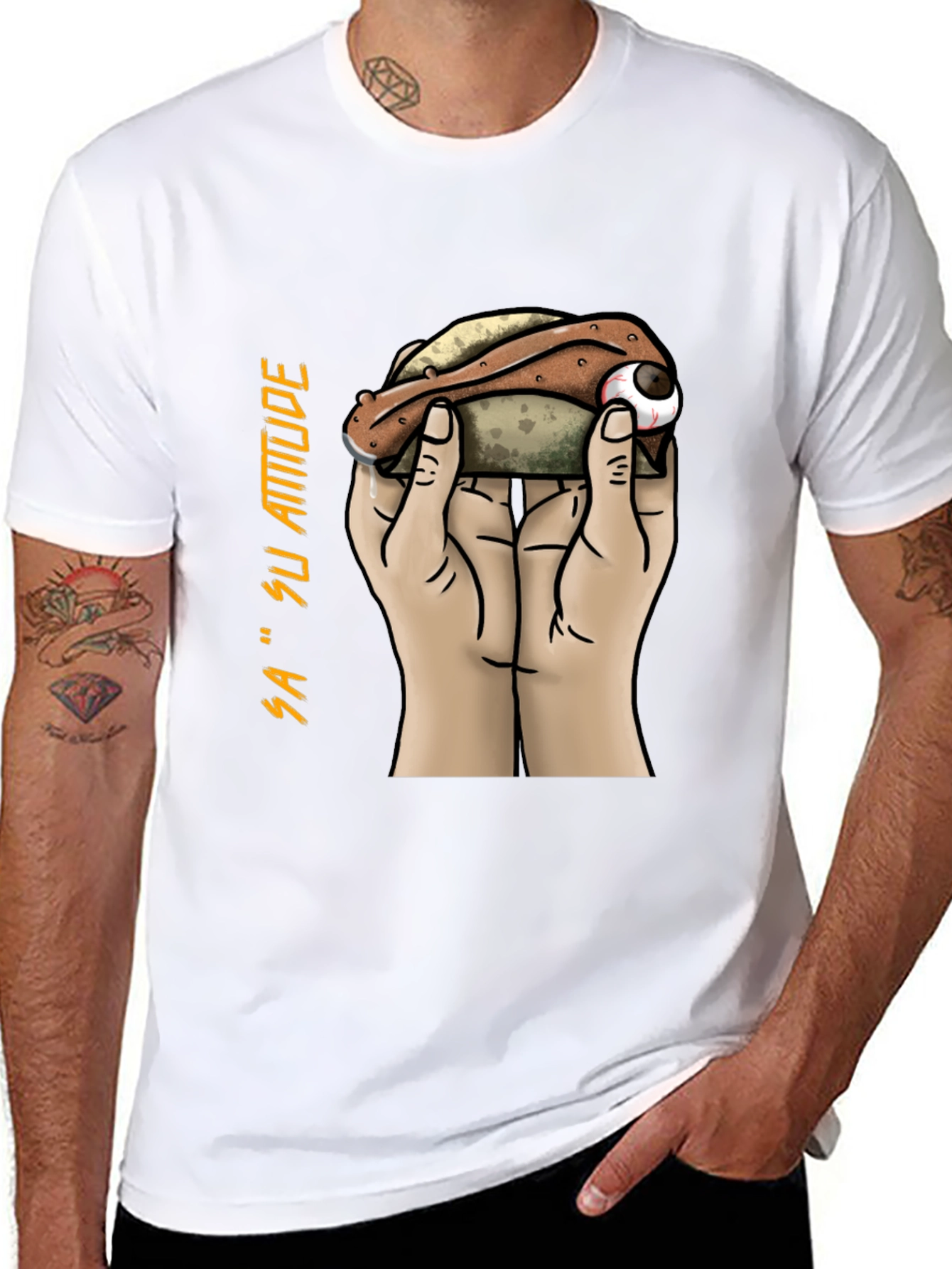 Eye Hotdog Graphic Tee - Sa Su Attitude