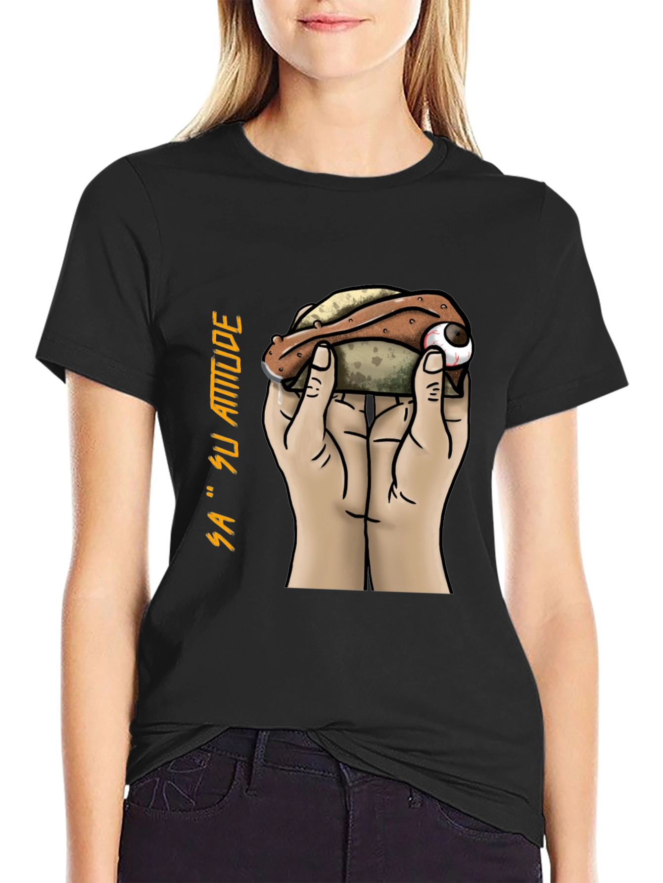 Eye Hotdog Graphic Tee - Sa Su Attitude