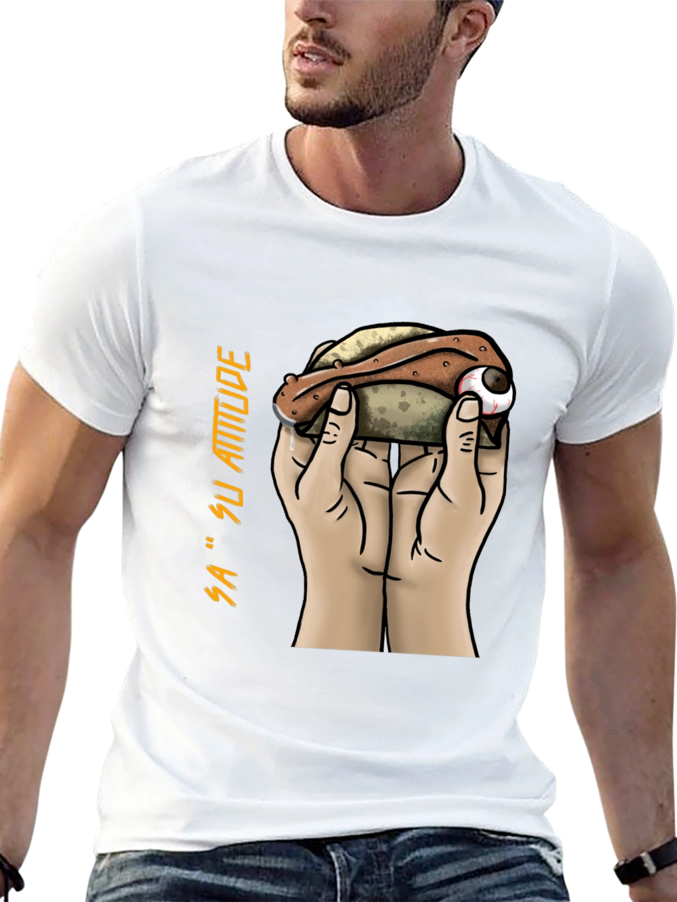 Eye Hotdog Graphic Tee - Sa Su Attitude