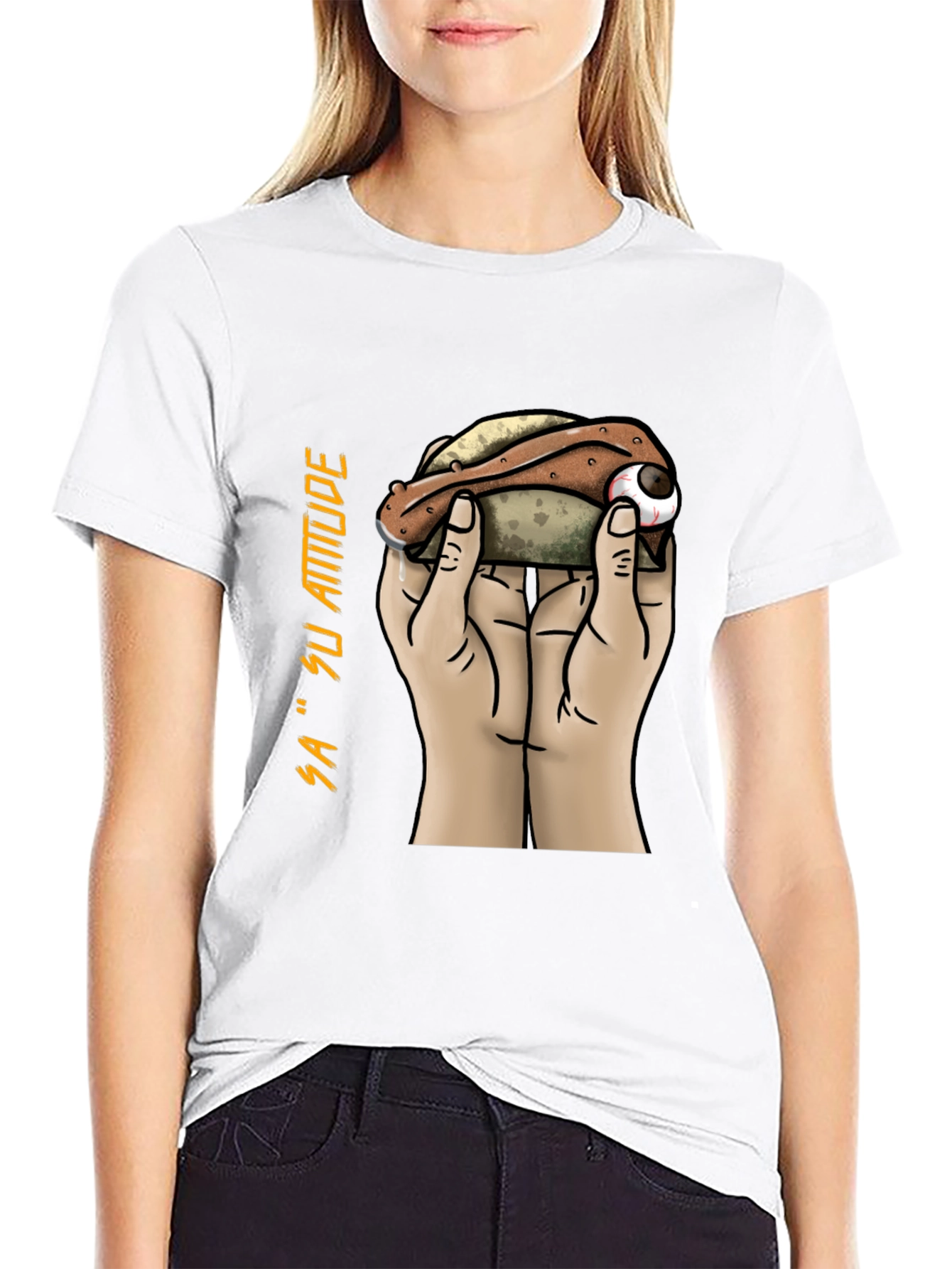 Eye Hotdog Graphic Tee - Sa Su Attitude